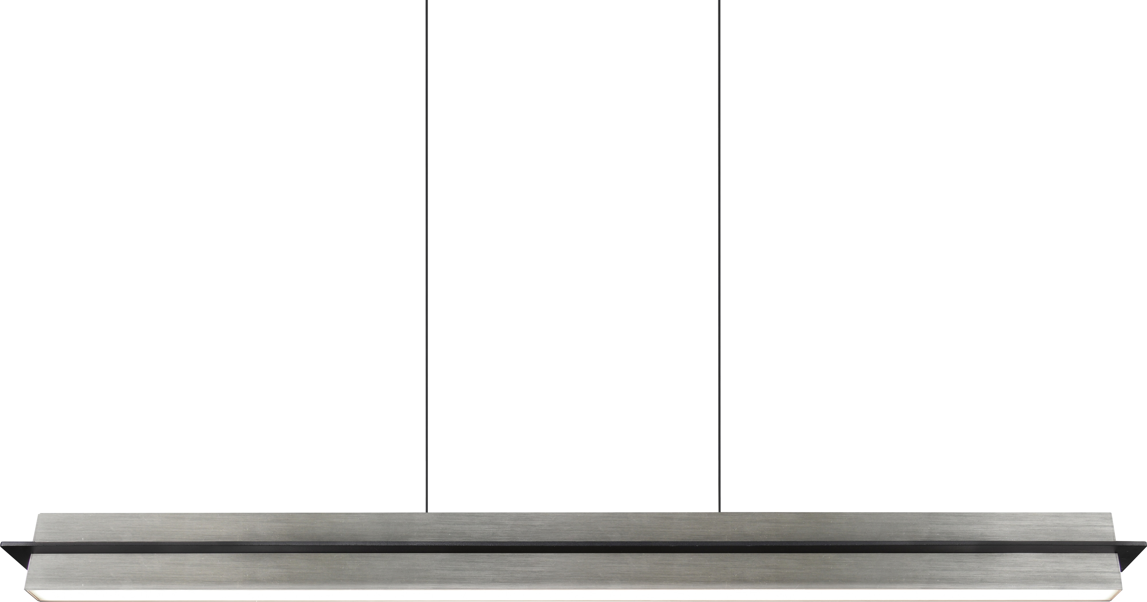 TRIO LED-Pendelleuchte EMERSON 346710107, 22 W, 2500 lm, nickel