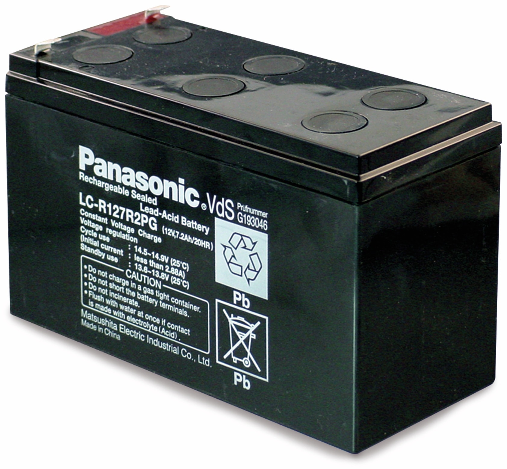 panasonic Bleiakkumulator LC-R127R2PG panasonic Bleiakkumulator LC-R127R2PG