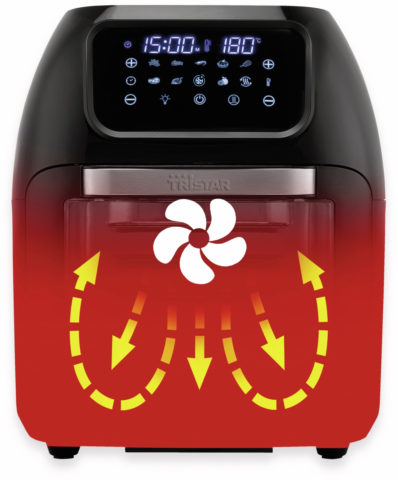 TRISTAR Heißluftfritteuse FR-6964, 10 L, 1800 W