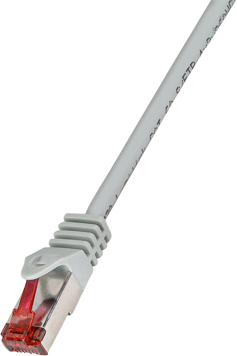 LOGILINK Patchkabel PrimeLine CAT.6 S/FTP 1m grau LOGILINK Patchkabel PrimeLine CAT.6 S/FTP 1m grau