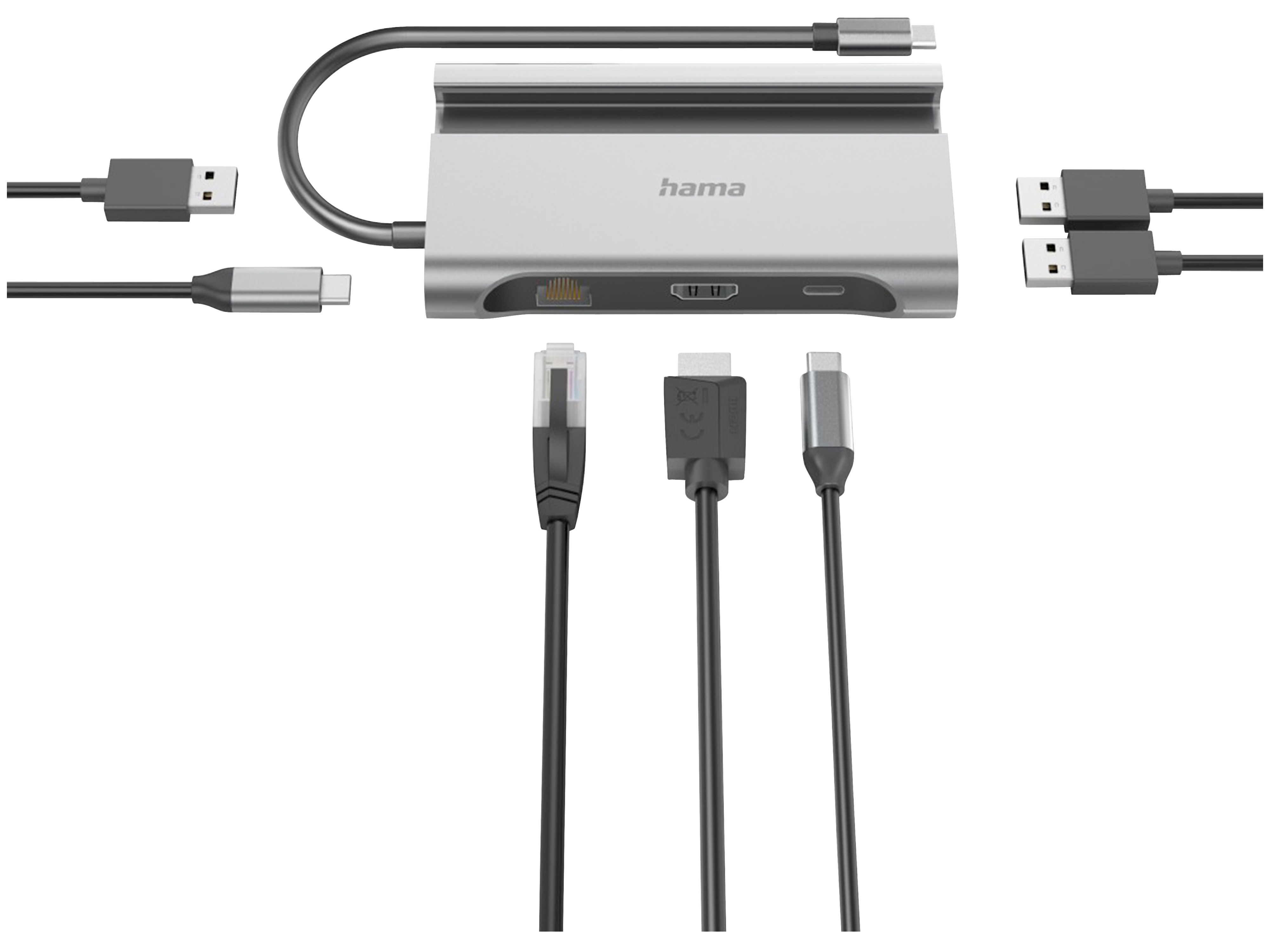 HAMA USB-C Hub Connect2Mobile V2