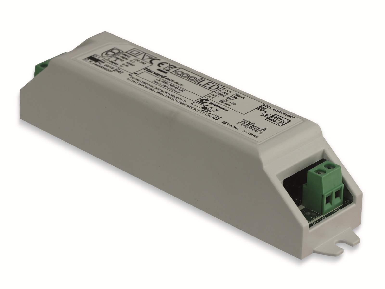 Schaltnetzteil, Harvard, coolLED, 700 mA Schaltnetzteil, Harvard, coolLED, 700 mA