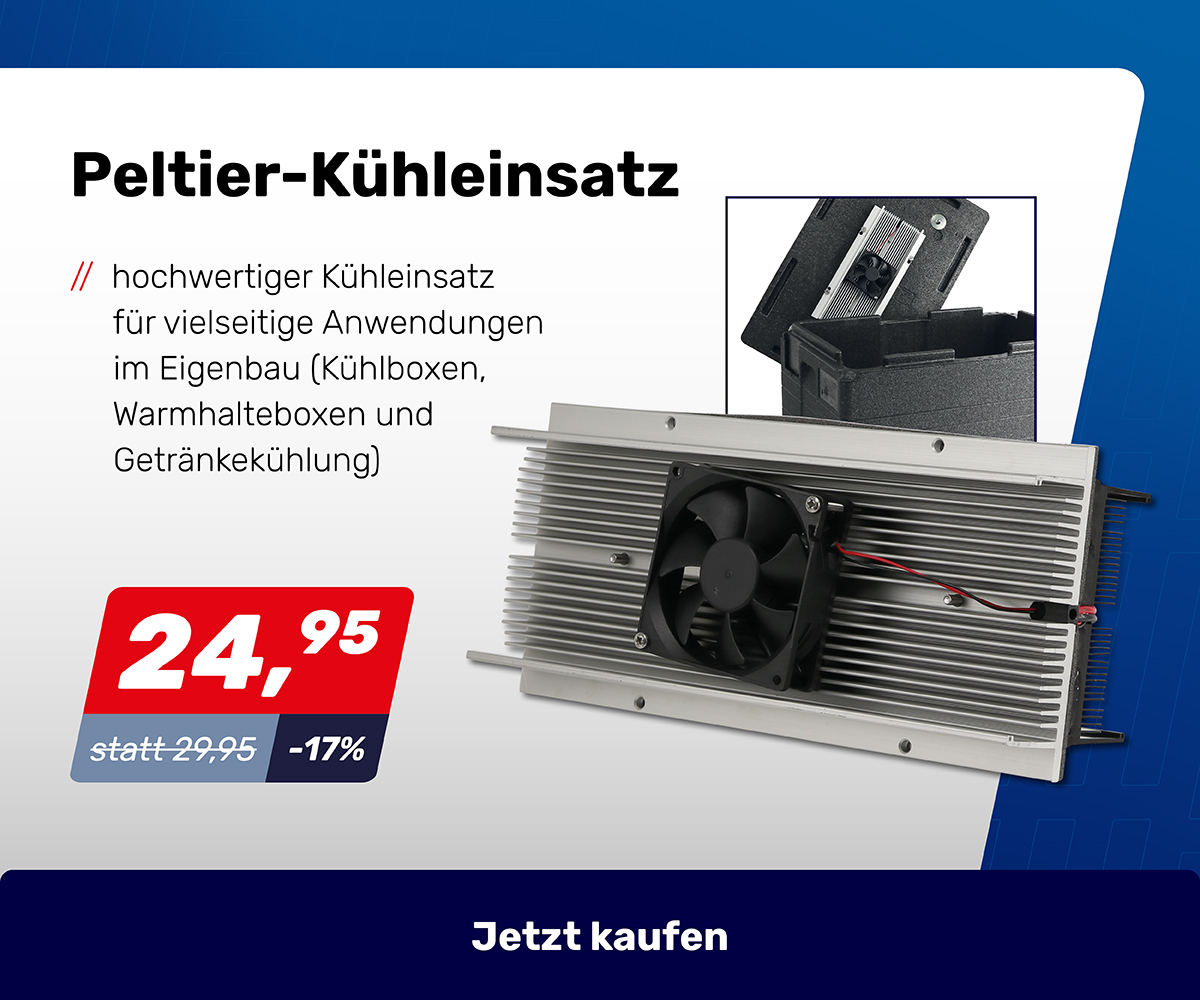 Peltier-Kühleinsatz Peltier-Kühleinsatz
