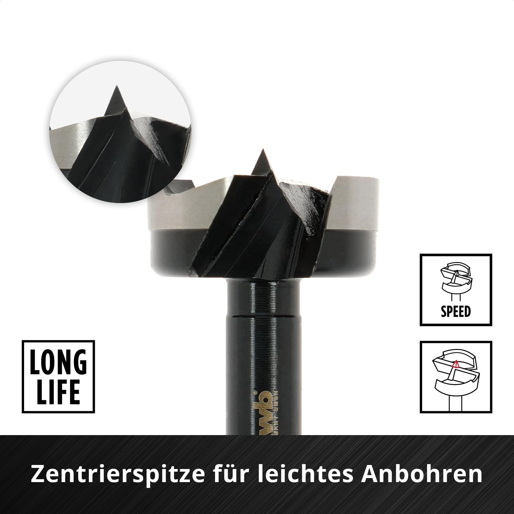 KWB Forstnerbohrer-Set, 706400, 5-teilig KWB Forstnerbohrer-Set, 706400, 5-teilig