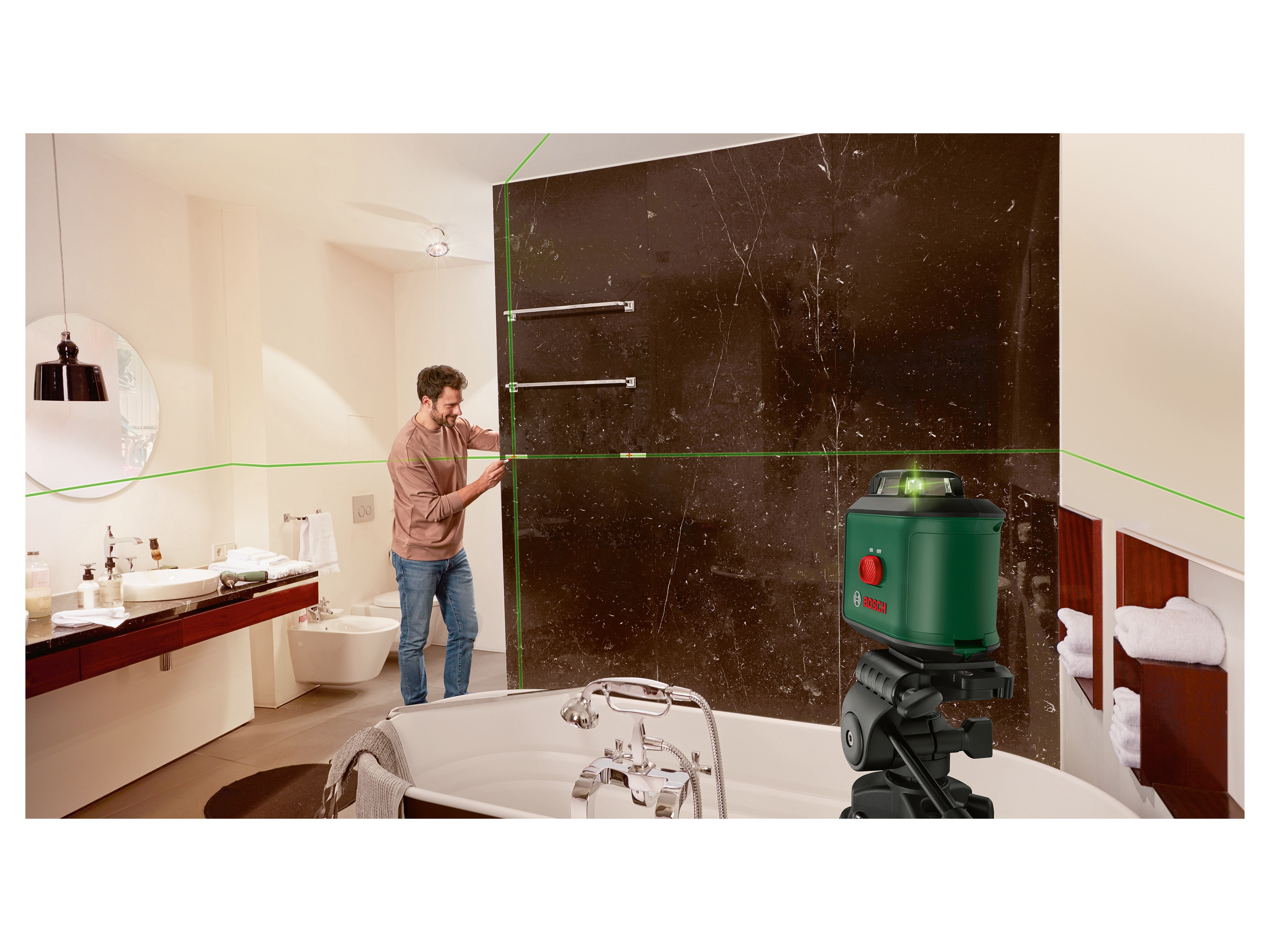 BOSCH Kreuzlinien-Laser UniversalLevel 360, 0603663EZ0 BOSCH Kreuzlinien-Laser UniversalLevel 360, 0603663EZ0