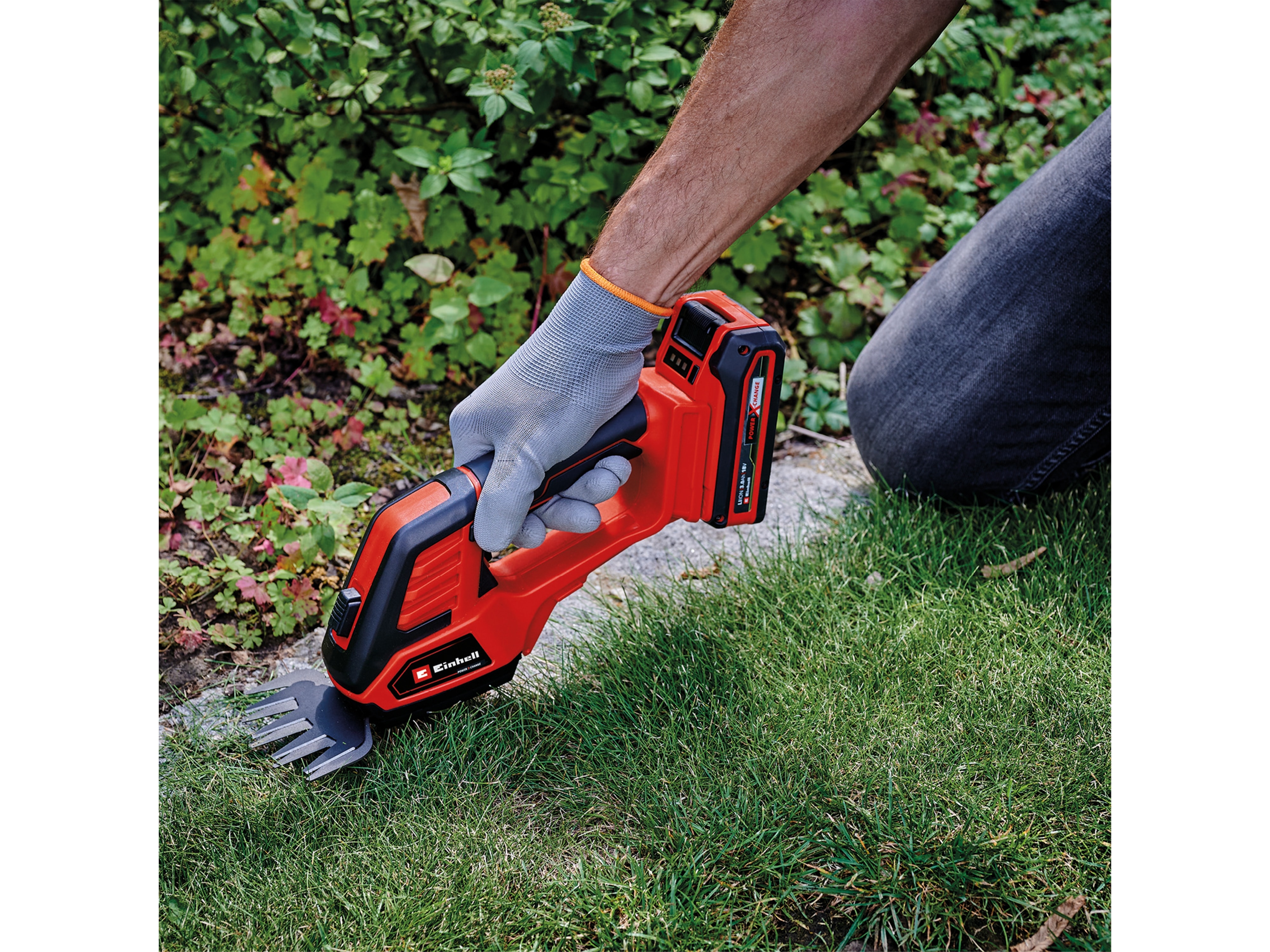 EINHELL Akku-Gras- und Strauchschere GE-CG 18/100 Li - Solo EINHELL Akku-Gras- und Strauchschere GE-CG 18/100 Li - Solo