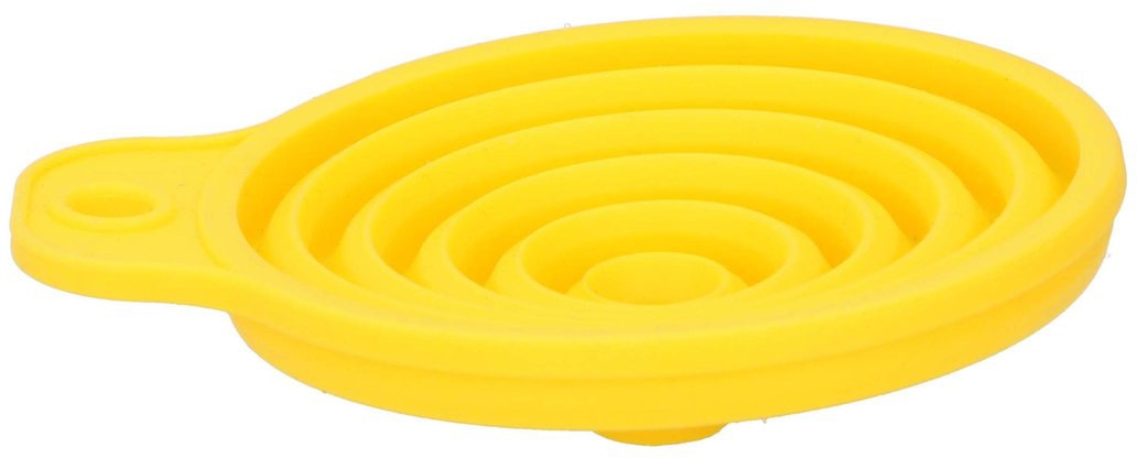 DUNLOP Trichter, faltbar, gelb DUNLOP Trichter, faltbar, gelb