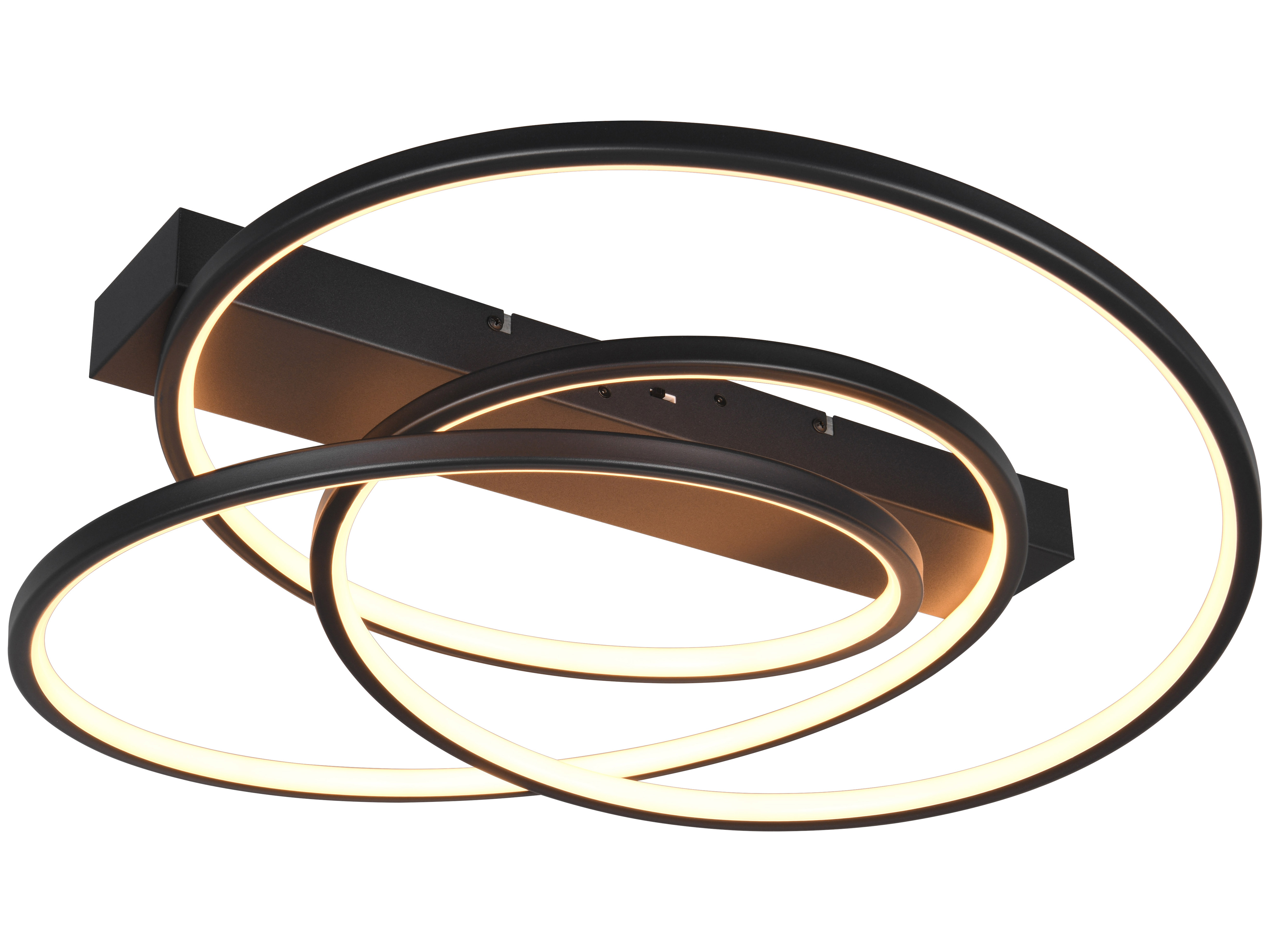 TRIO LED-Deckenleuchte Darvin 649110132 schwarz, 34 W, 4500 lm, CCT TRIO LED-Deckenleuchte Darvin 649110132 schwarz, 34 W, 4500 lm, CCT