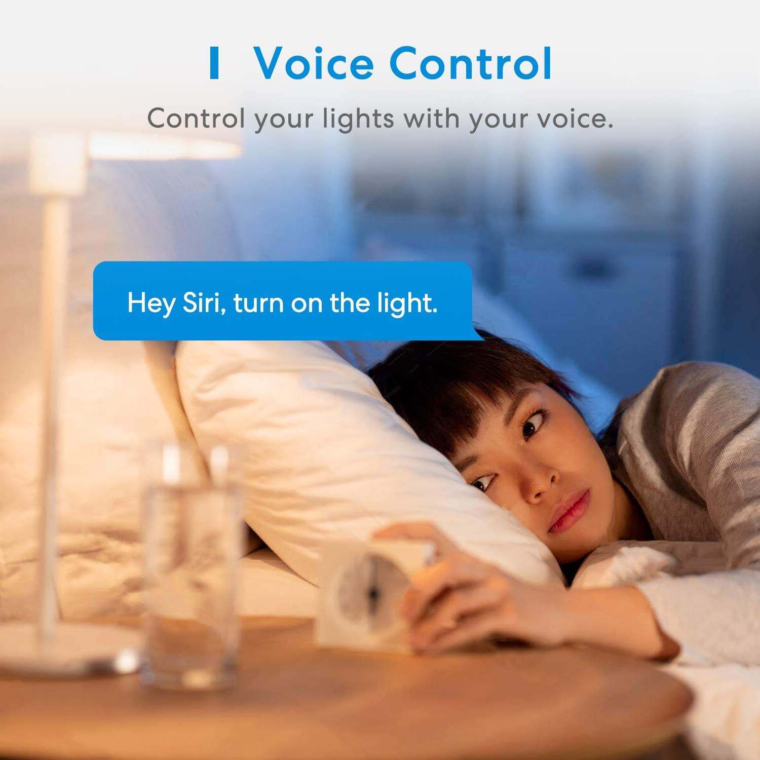 MEROSS WLAN LED-Lampe, MSL100HK, 2 Stück