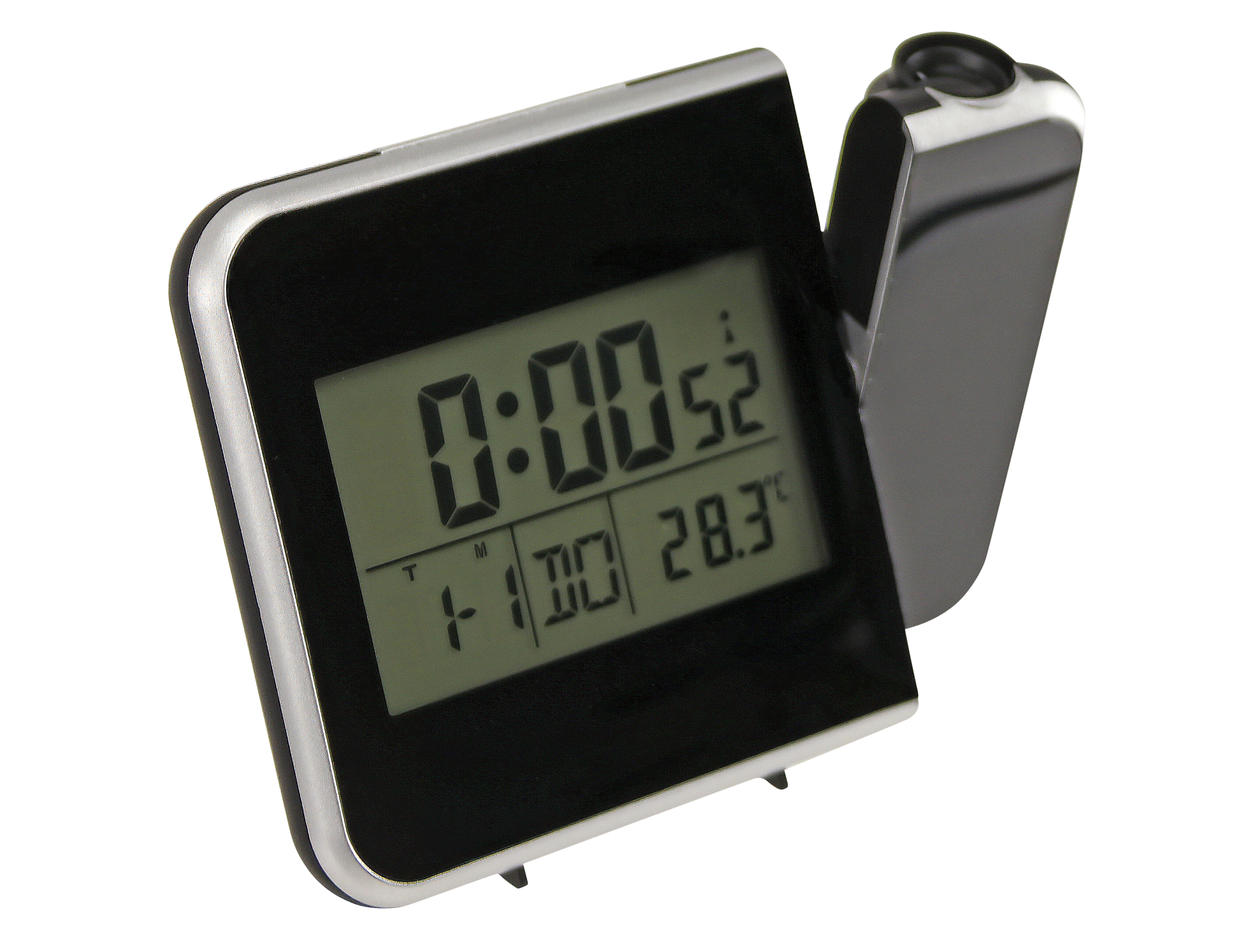 Digitale Funkuhr 9663, Datumsanzeige, Temperaturanzeige