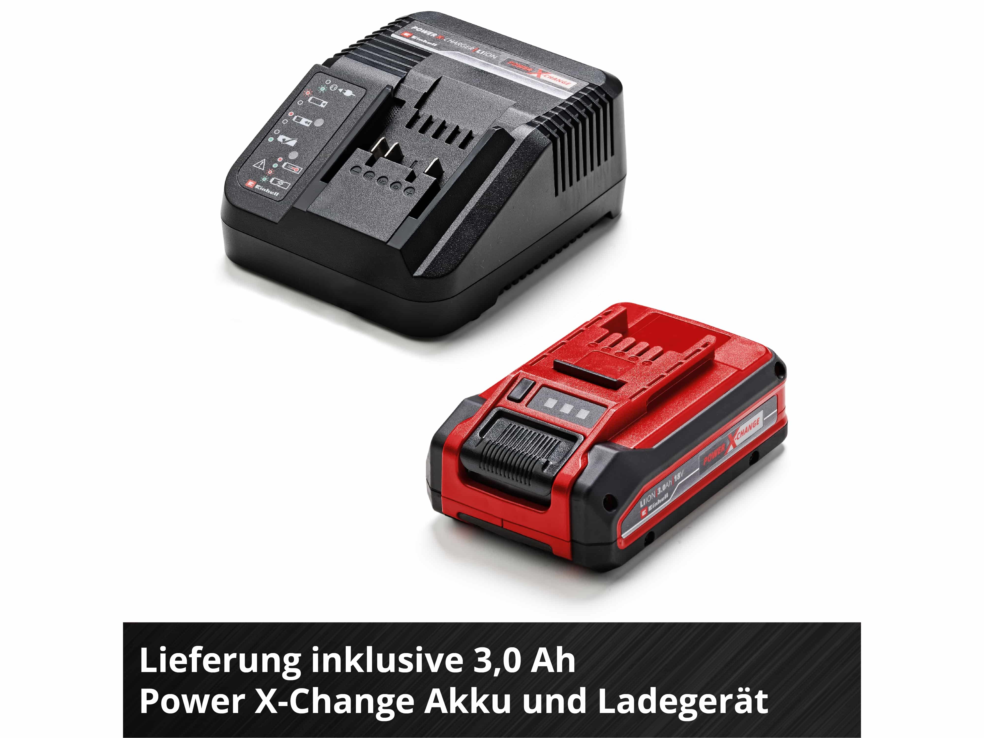 EINHELL Akku-Kettensäge 4501760, GE-LC 18 Li Kit, 3 Ah