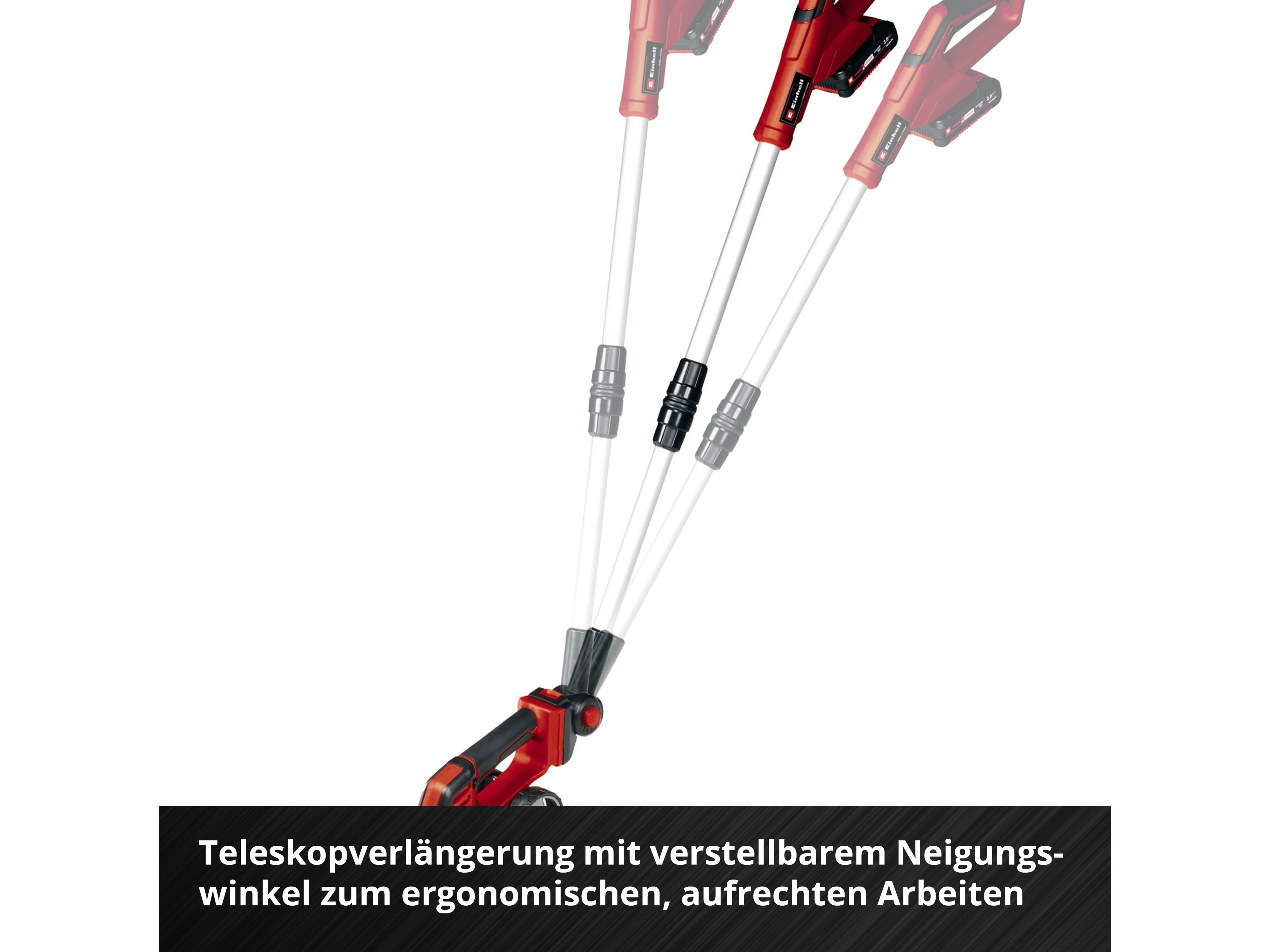 EINHELL Akku-Gras- und Strauchschere GE-CG 18/100 Li T-Solo