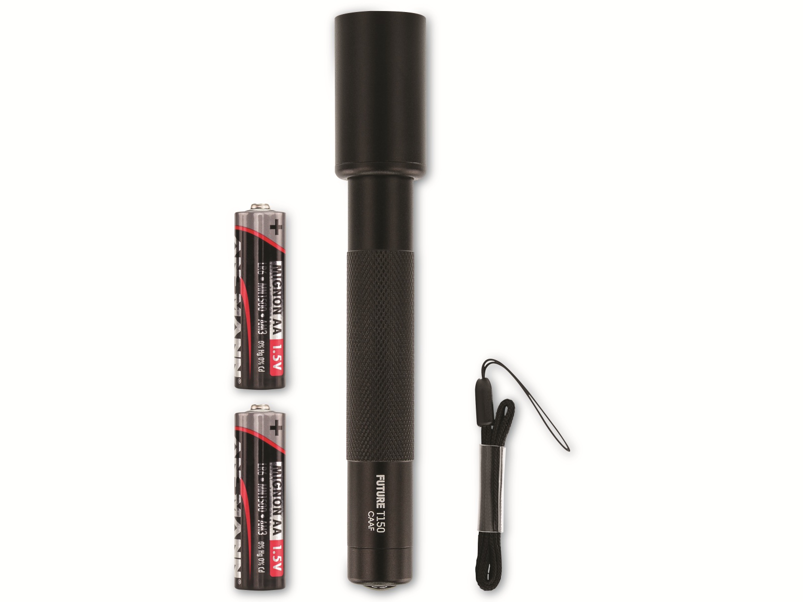 ANSMANN LED-Taschenlampe Future T150, Alu, 3W, 150 lm, batteriebetrieben ANSMANN LED-Taschenlampe Future T150, Alu, 3W, 150 lm, batteriebetrieben