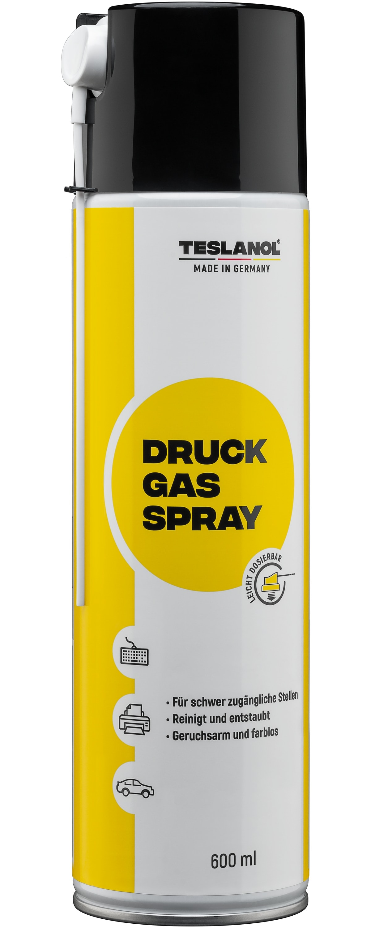 TESLANOL Druckluftspray 49752, 600 ml, 4 Stück TESLANOL Druckluftspray 49752, 600 ml, 4 Stück
