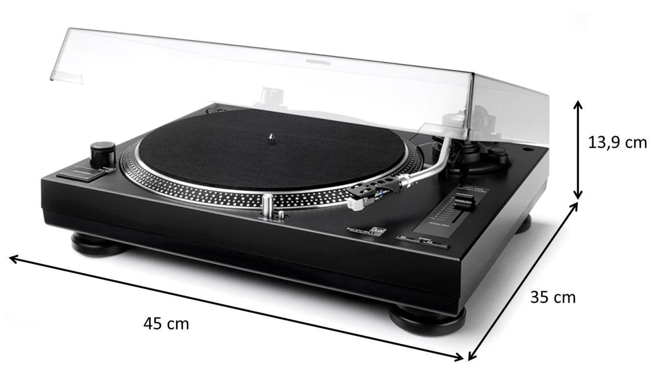 Dual Schallplattenspieler DTJ 301.1, USB