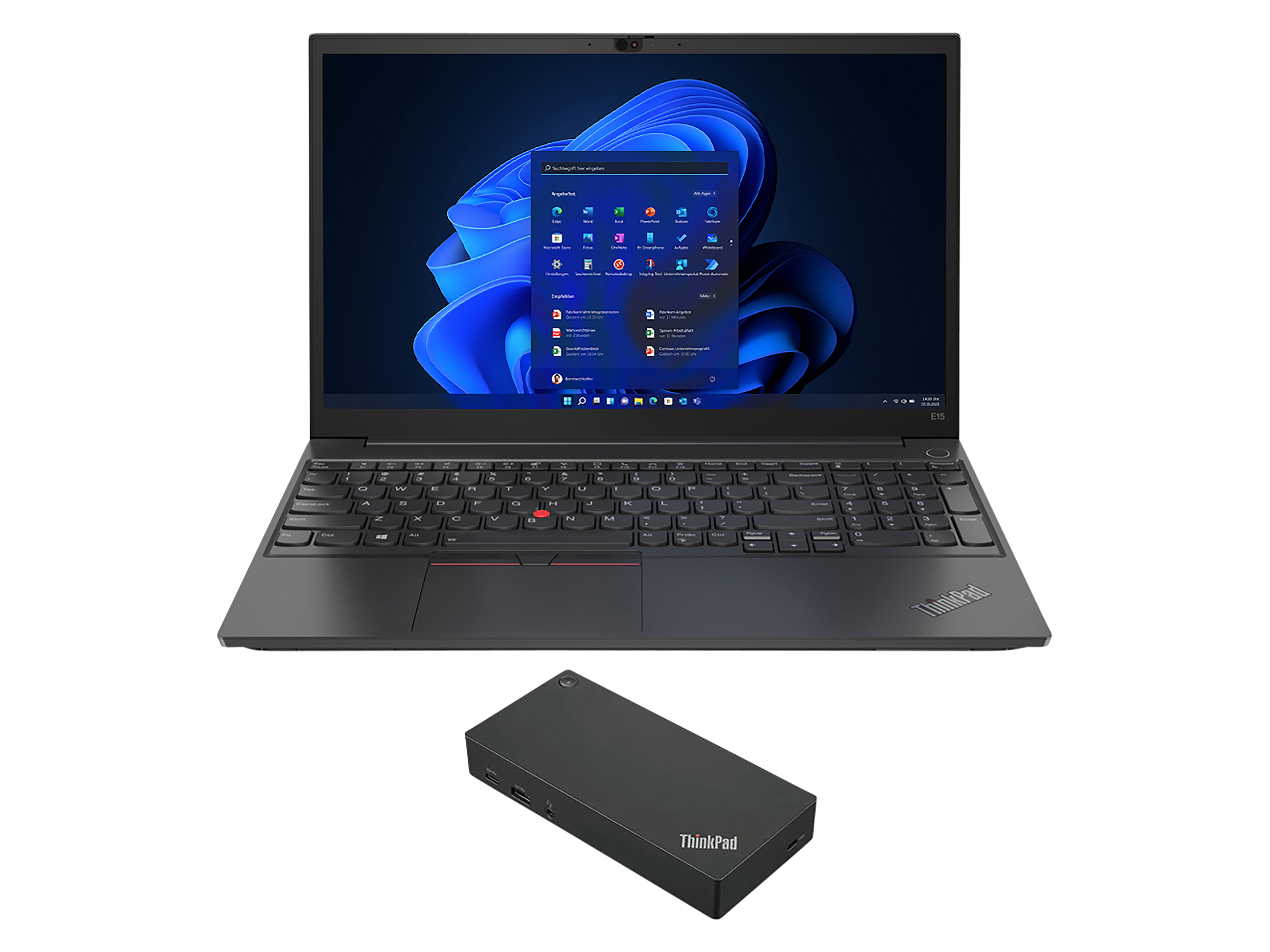 LENOVO Notebook Thinkpad E15 Gen3, 39,62 cm (15,6"), 24GB, 1 TB, Win11Pro, refurbished