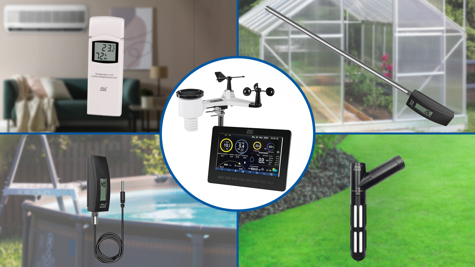 DNT Bodentemperatursensor für WeatherScreen Pro