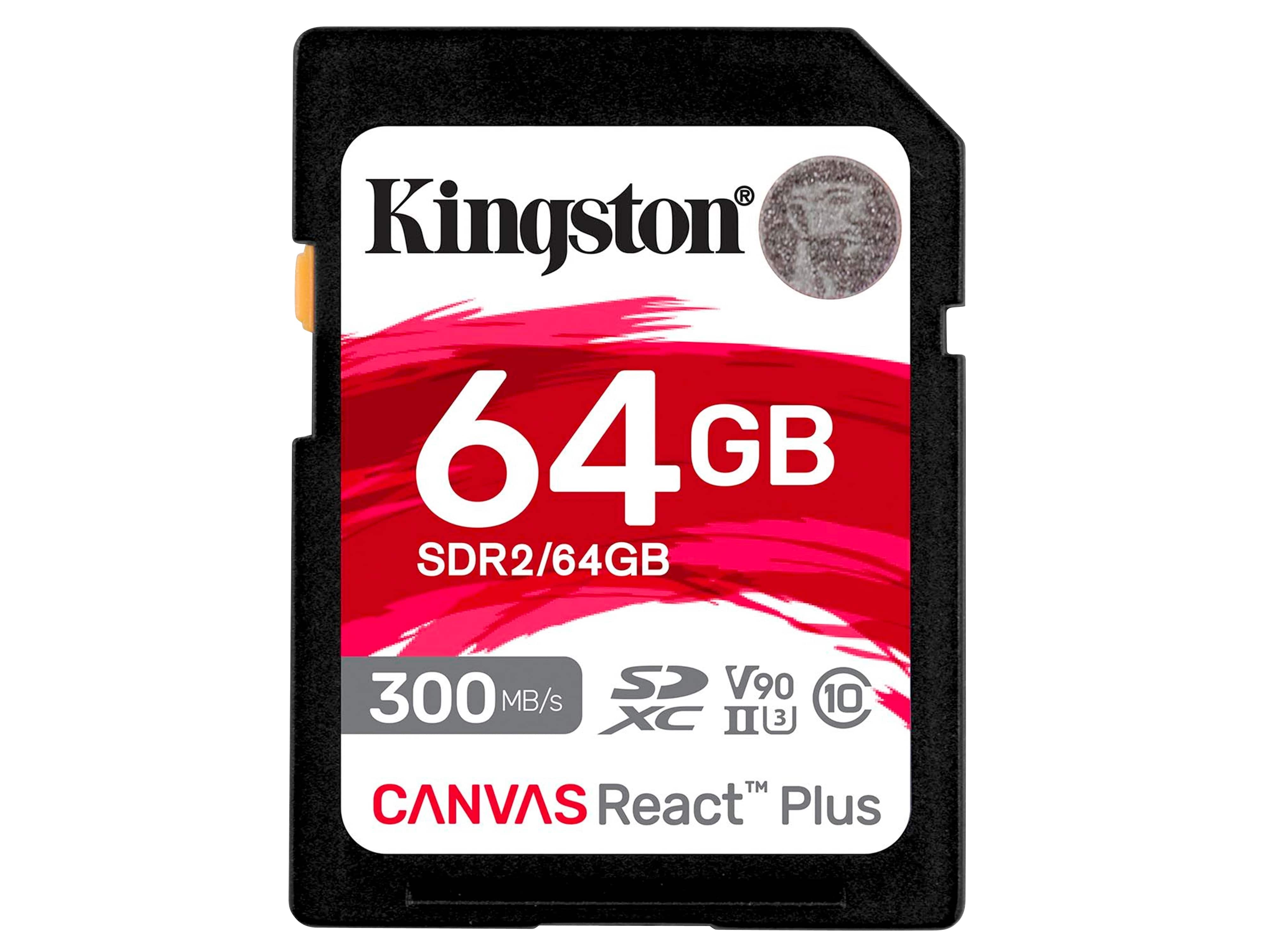 KINGSTON SD-Card Canvas React Plus 64GB KINGSTON SD-Card Canvas React Plus 64GB