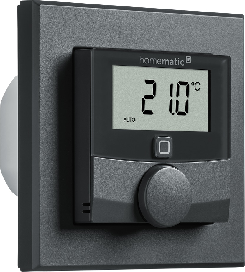 HOMEMATIC IP 159928A0, Wandthermostat mit Schaltausgang, anthrazit