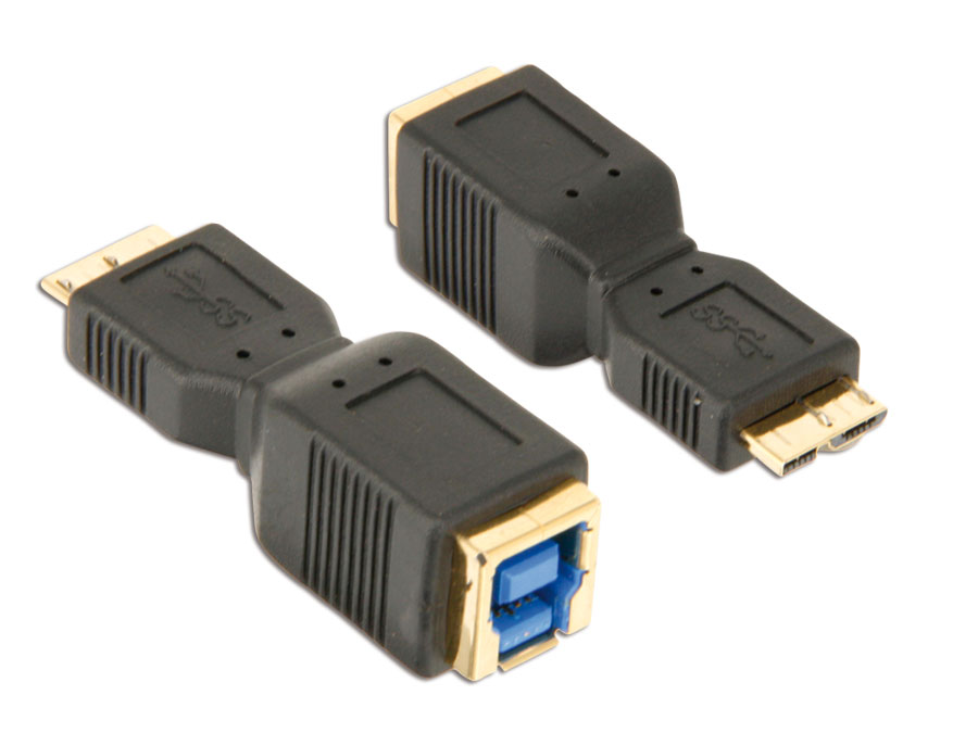 LOGILINK USB3.0 Adapter, B-Buchse/Micro-B-Stecker LOGILINK USB3.0 Adapter, B-Buchse/Micro-B-Stecker