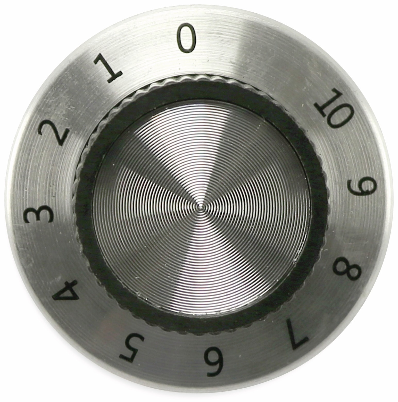 Drehknopf, 38x19mm, 0...10 Skala