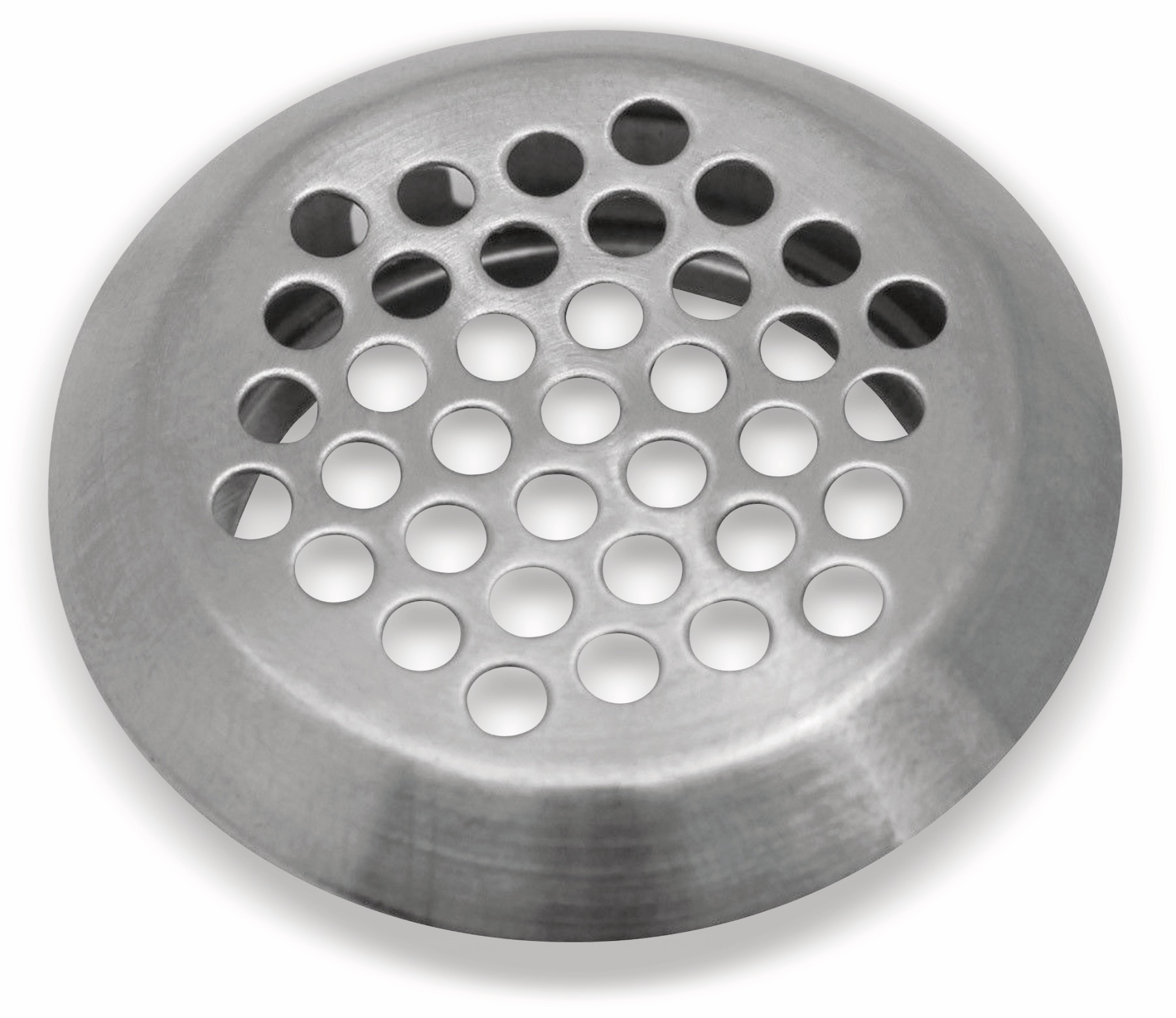 Lüftungsgitter Edelstahl rund Ø 42 mm