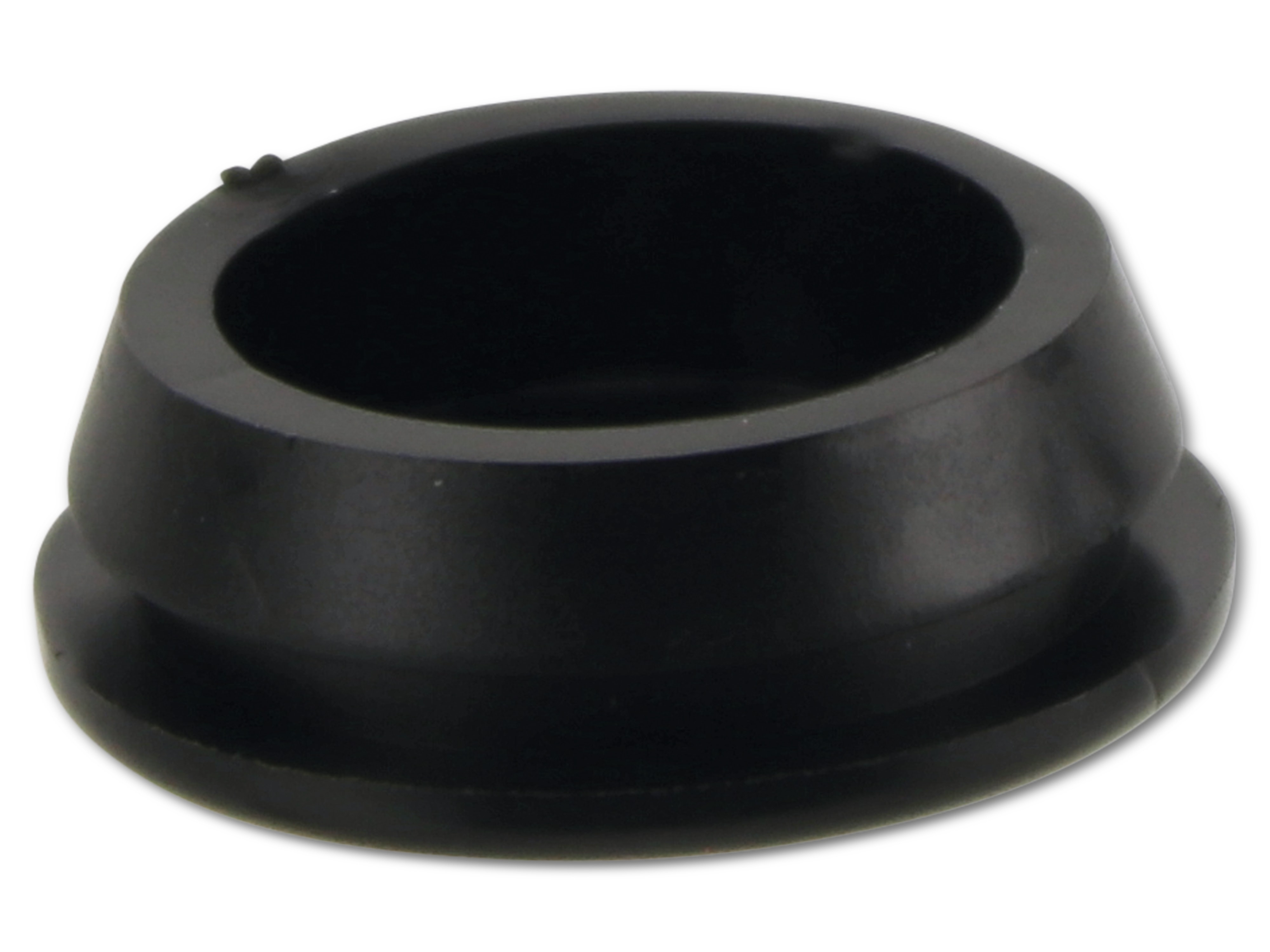 KSS Kabeldurchführungstülle PVC, schwarz, Plattenstärke 2, geschlossen, 1 Stück KSS Kabeldurchführungstülle PVC, schwarz, Plattenstärke 2, geschlossen, 1 Stück