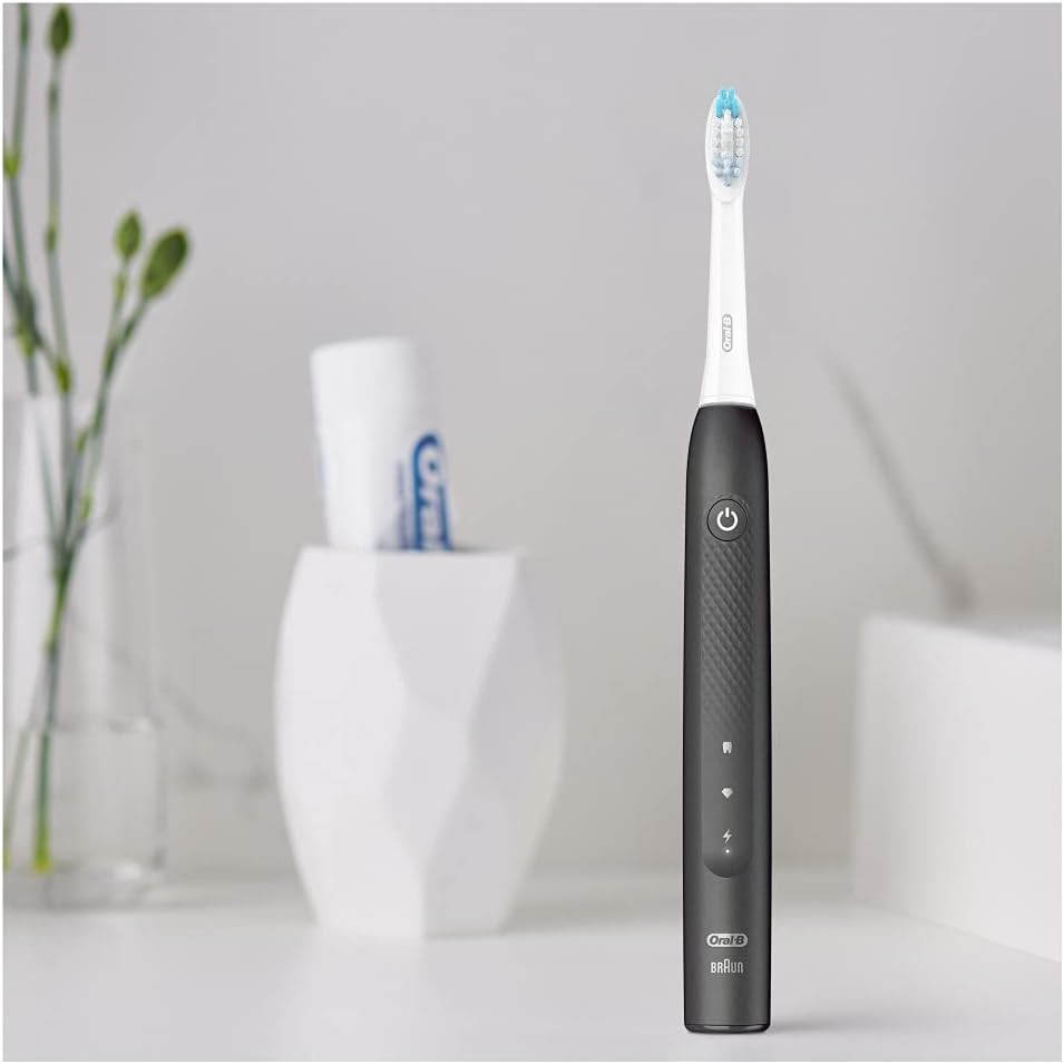 ORAL-B Elektrische Zahnbürste Pulsonic Slim Clean 2000, Schallzahnbürste, schwarz