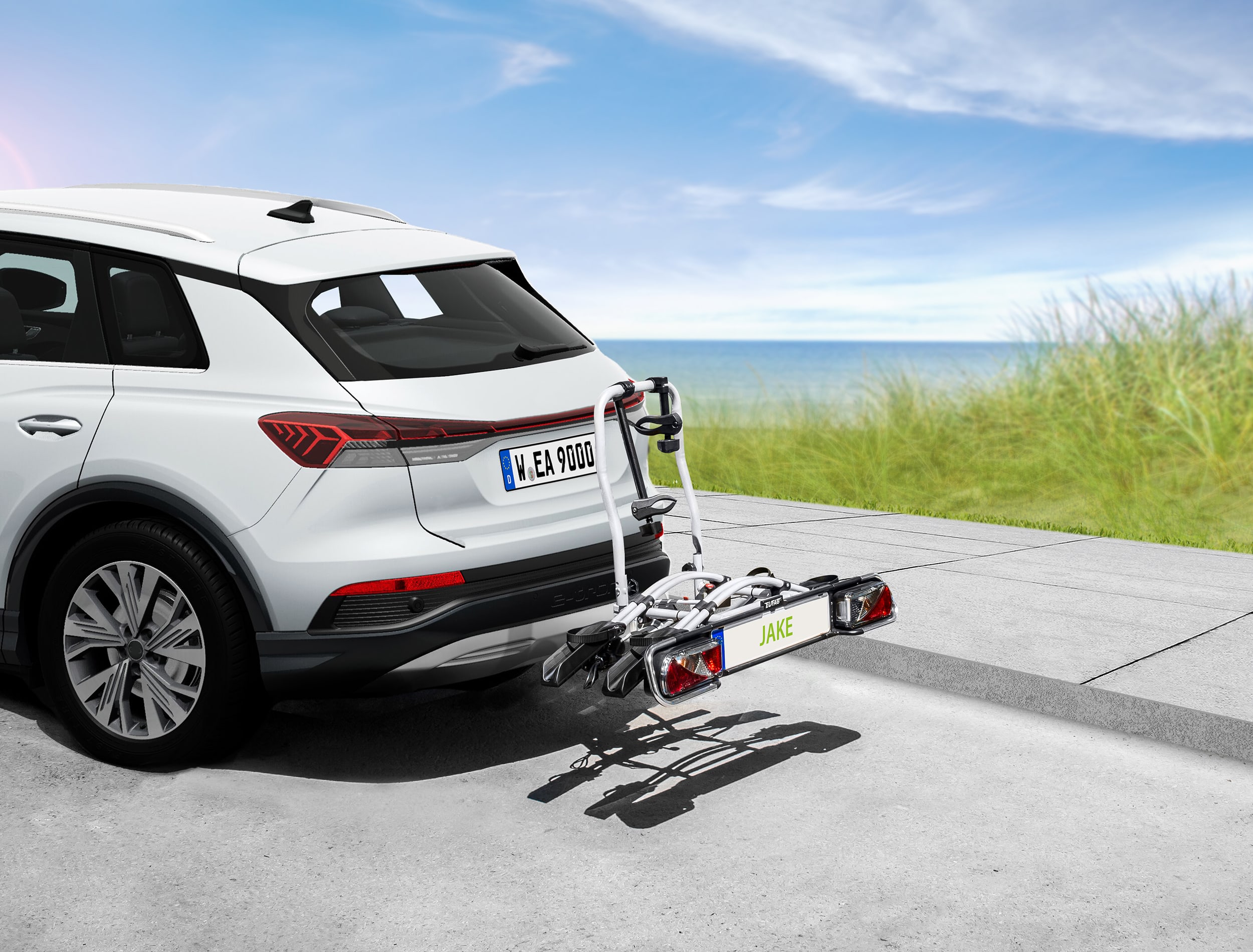 EUFAB Fahrradträger JAKE, 11510, für 2 Fahrräder