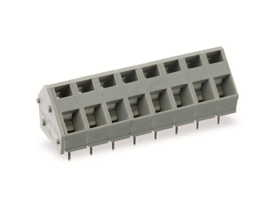 Leiterplattenklemme SUPU 256708, 8-polig, RM 5, 16 A/250 V