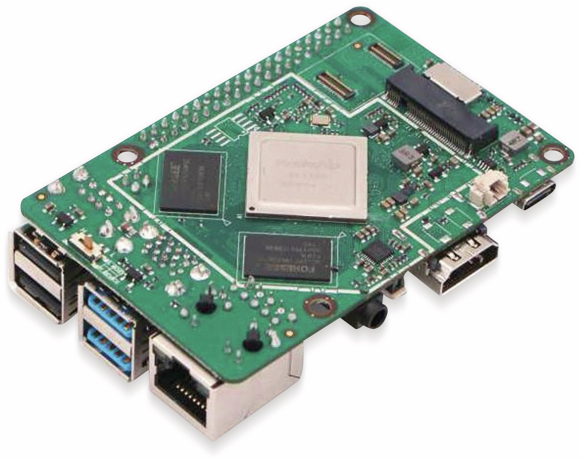 Rock Pi 4 Model A 4GB V1.4 (ohne WLAN/Bluetooth/PoE) Rock Pi 4 Model A 4GB V1.4 (ohne WLAN/Bluetooth/PoE)