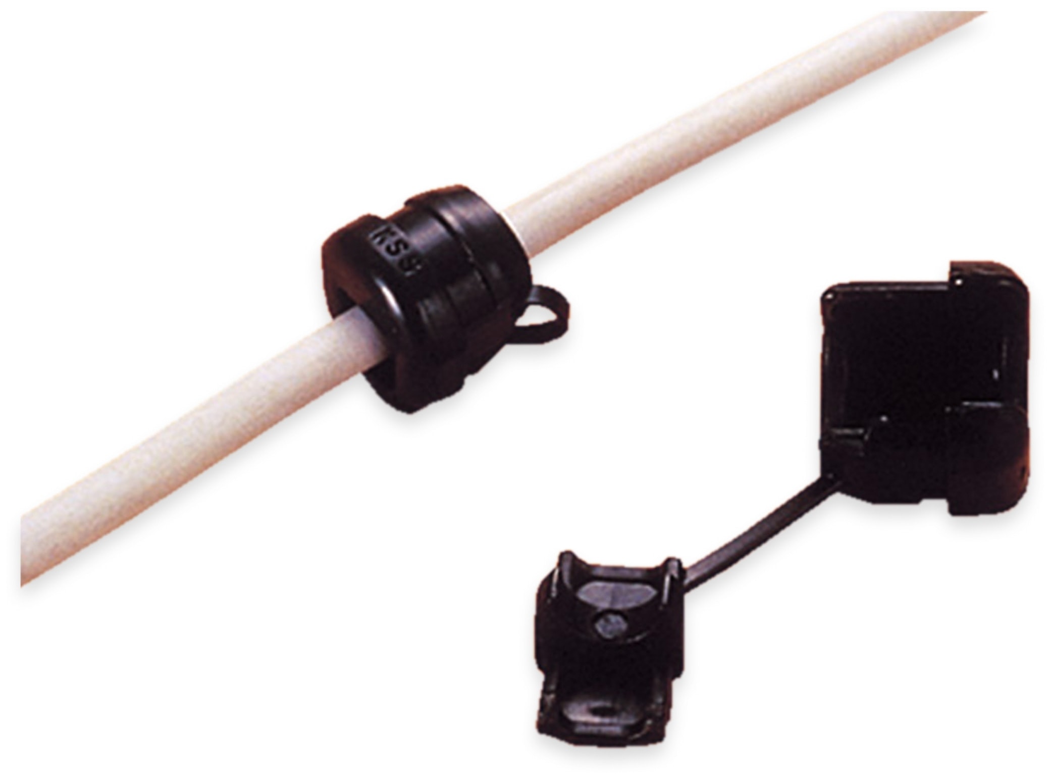 KSS Zugentlastung, schwarz, Polyamid, 9,2 mm, 3,2 mm