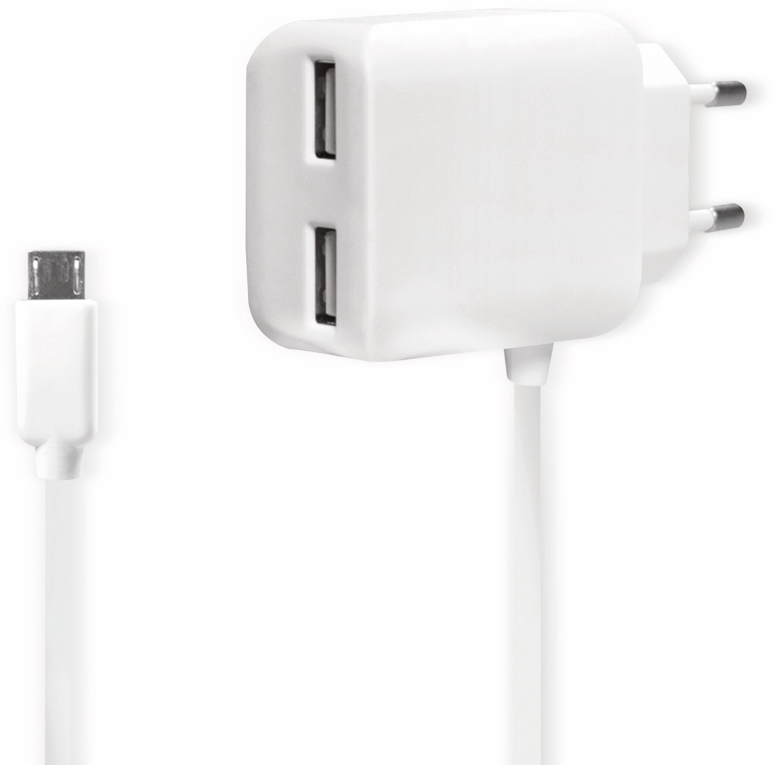 LOGILINK USB-Ladegerät PA0157W, 5V/2,1A, 10,5 W, weiß
