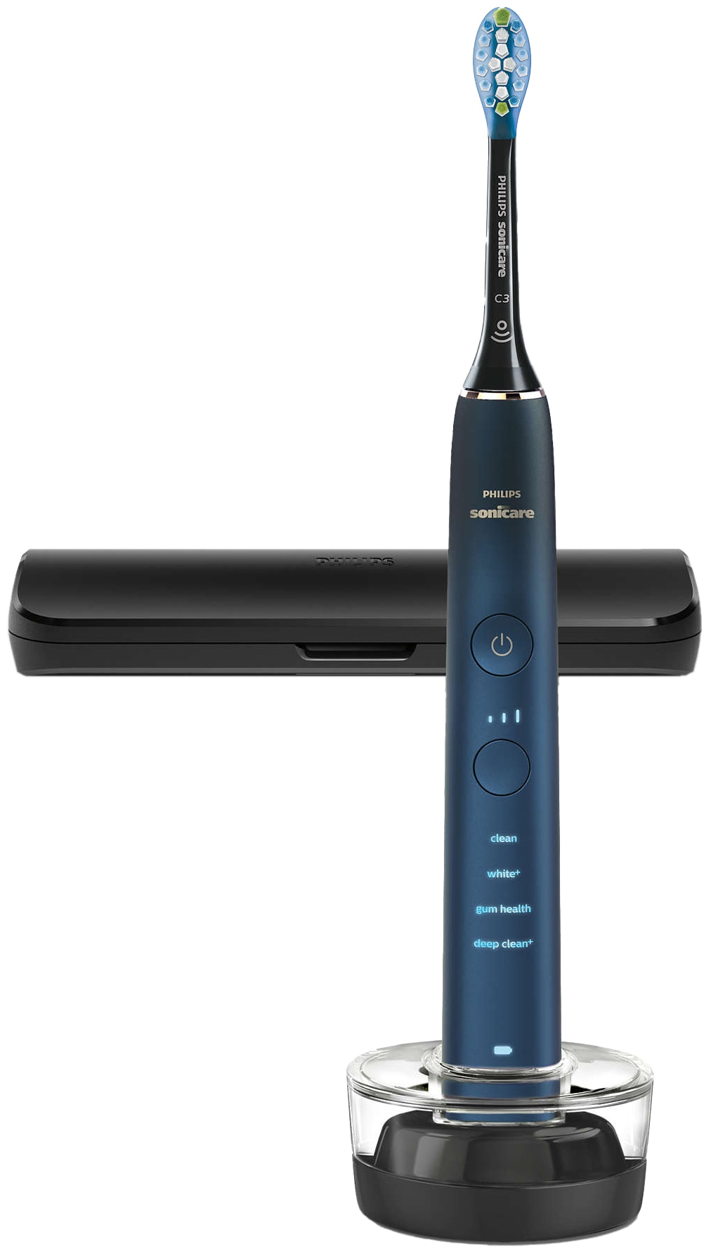 PHILIPS Elektrische Zahnbürste Sonicare DiamondClean 9000 Series HX9911/88