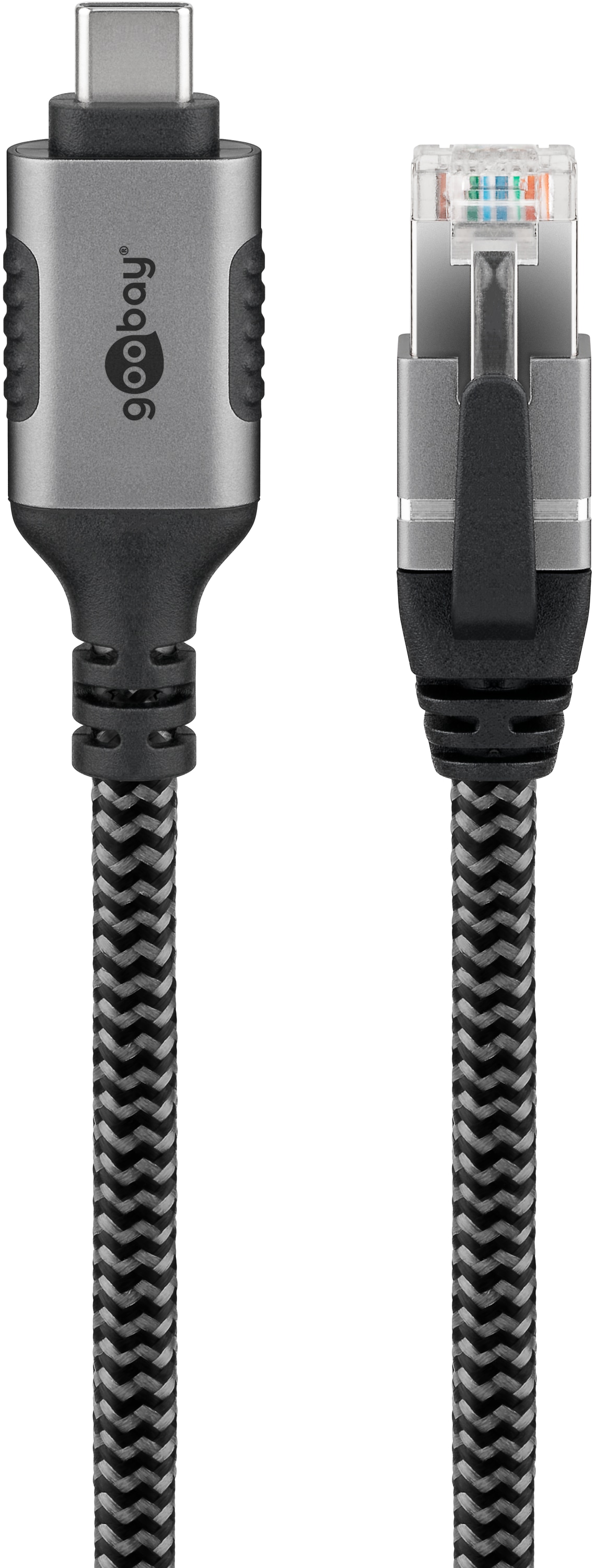 GOOBAY Ethernet-Kabel CAT6 USB-AC 3.1 auf RJ45 5m GOOBAY Ethernet-Kabel CAT6 USB-AC 3.1 auf RJ45 5m
