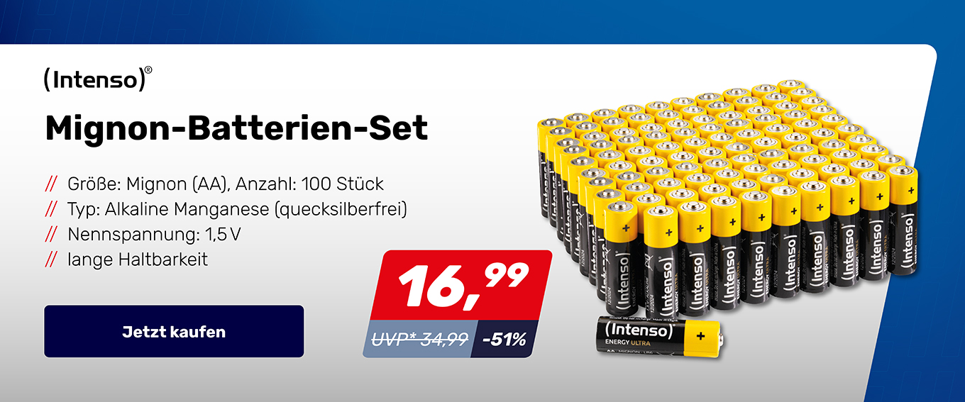 Mignon-Batterien-Set Mignon-Batterien-Set