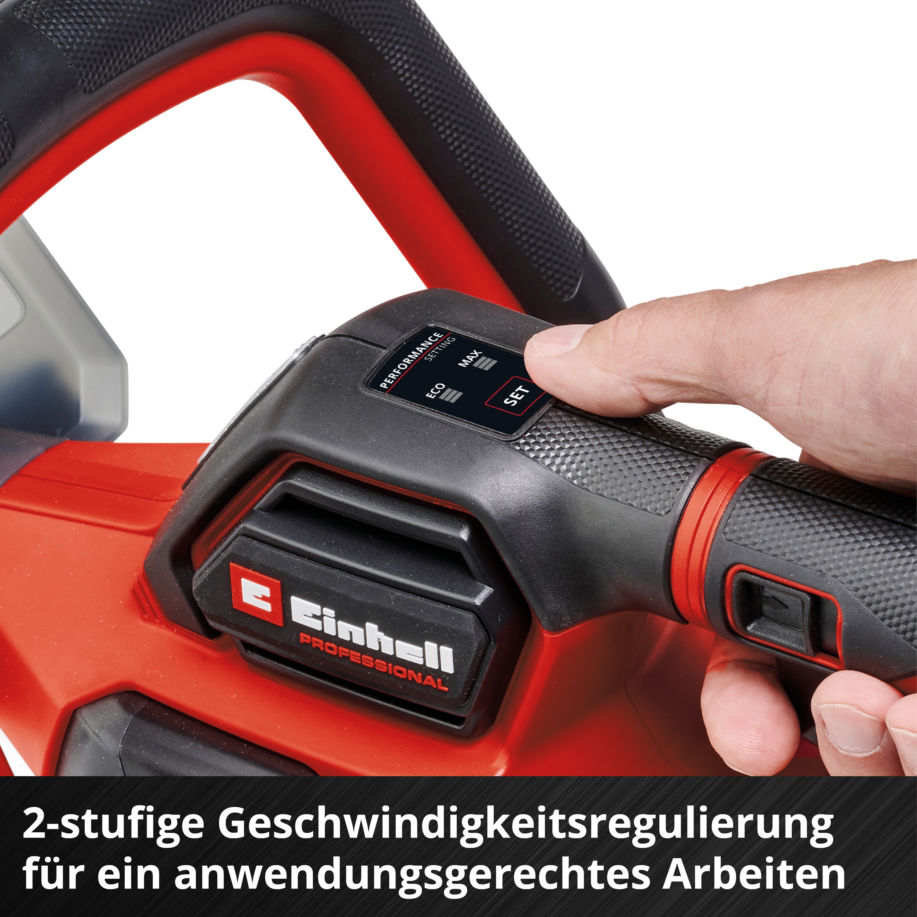 EINHELL PROFESSIONAL Akku-Heckenschere GP-CH 18/61 Li BL Kit (1x 4,0 Ah)