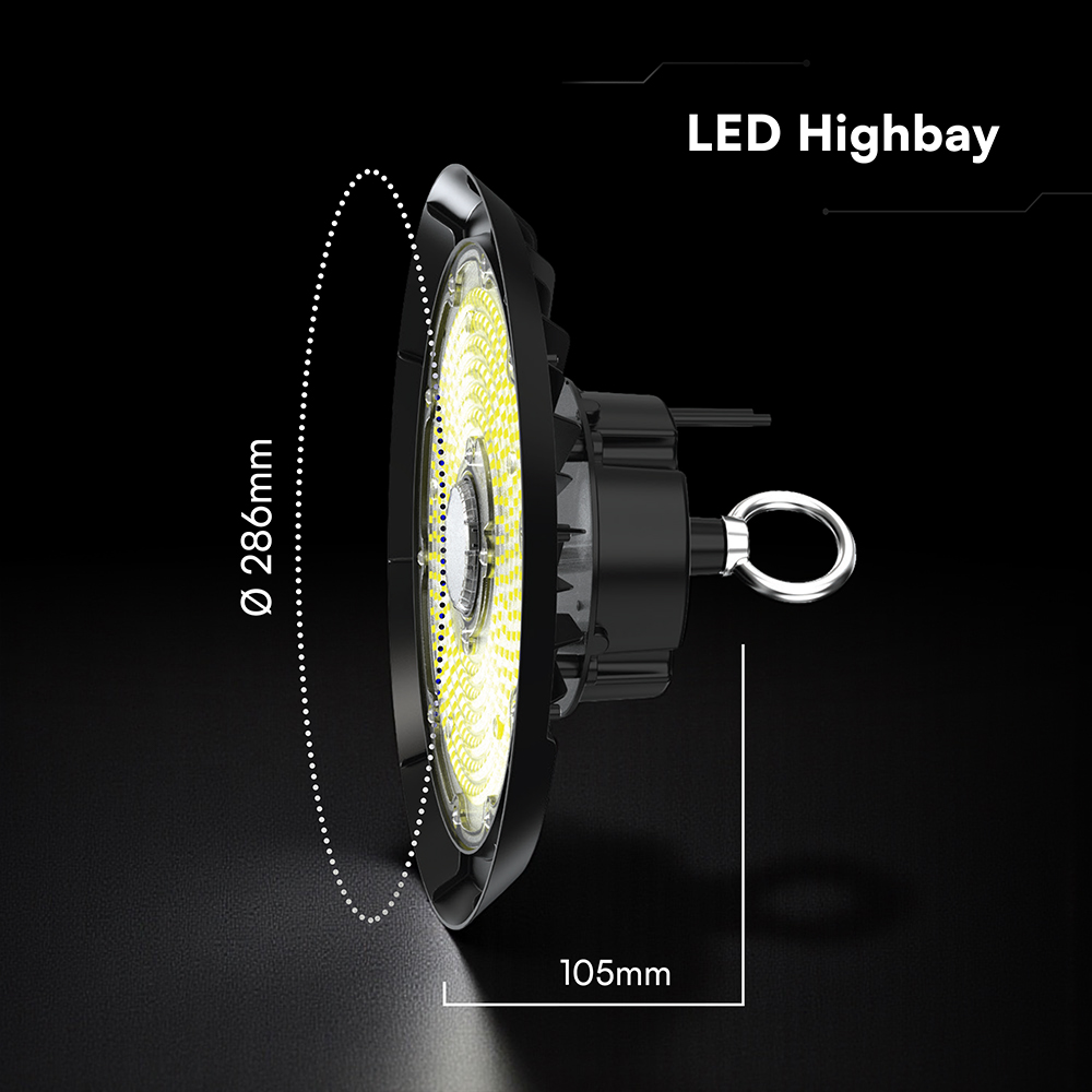 V-TAC LED-Hallenstrahler VT-240766, EEK: D, 150W, 23250lm, 6500K, 90°, IP65 V-TAC LED-Hallenstrahler VT-240766, EEK: D, 150W, 23250lm, 6500K, 90°, IP65