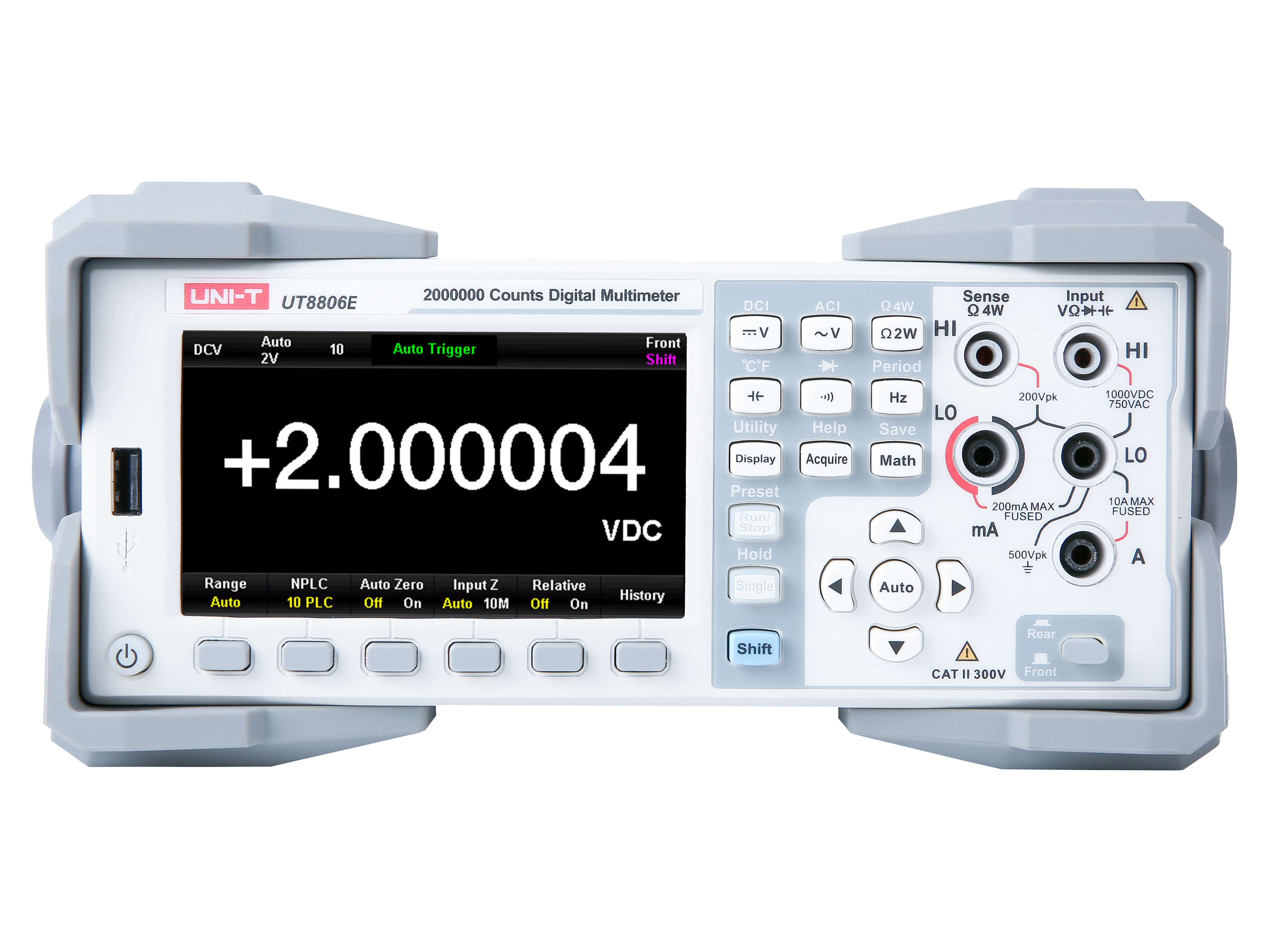 UNI-T Oszilloskop UPO1054, 4-Kanal, 50 MHz