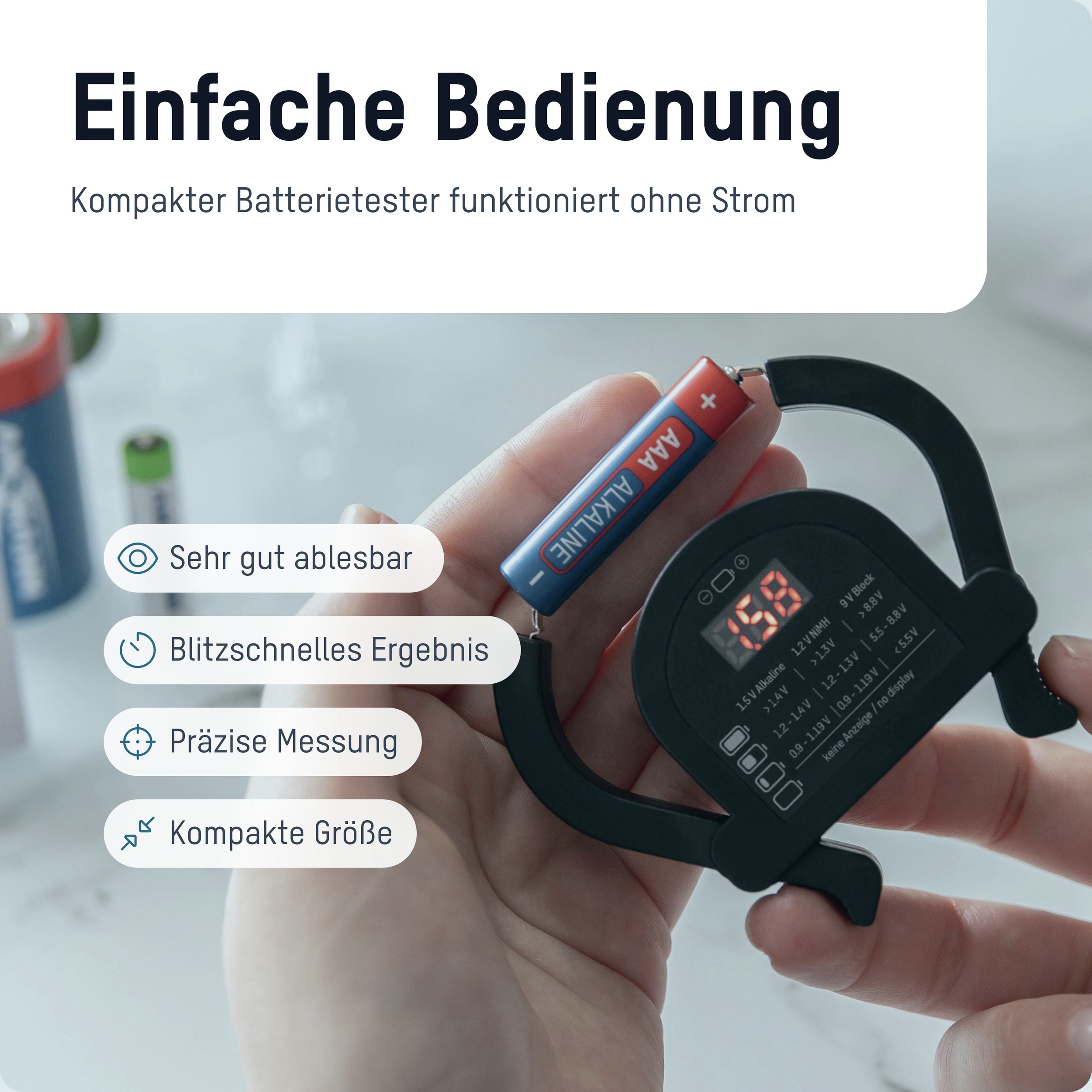 ANSMANN Batterietester