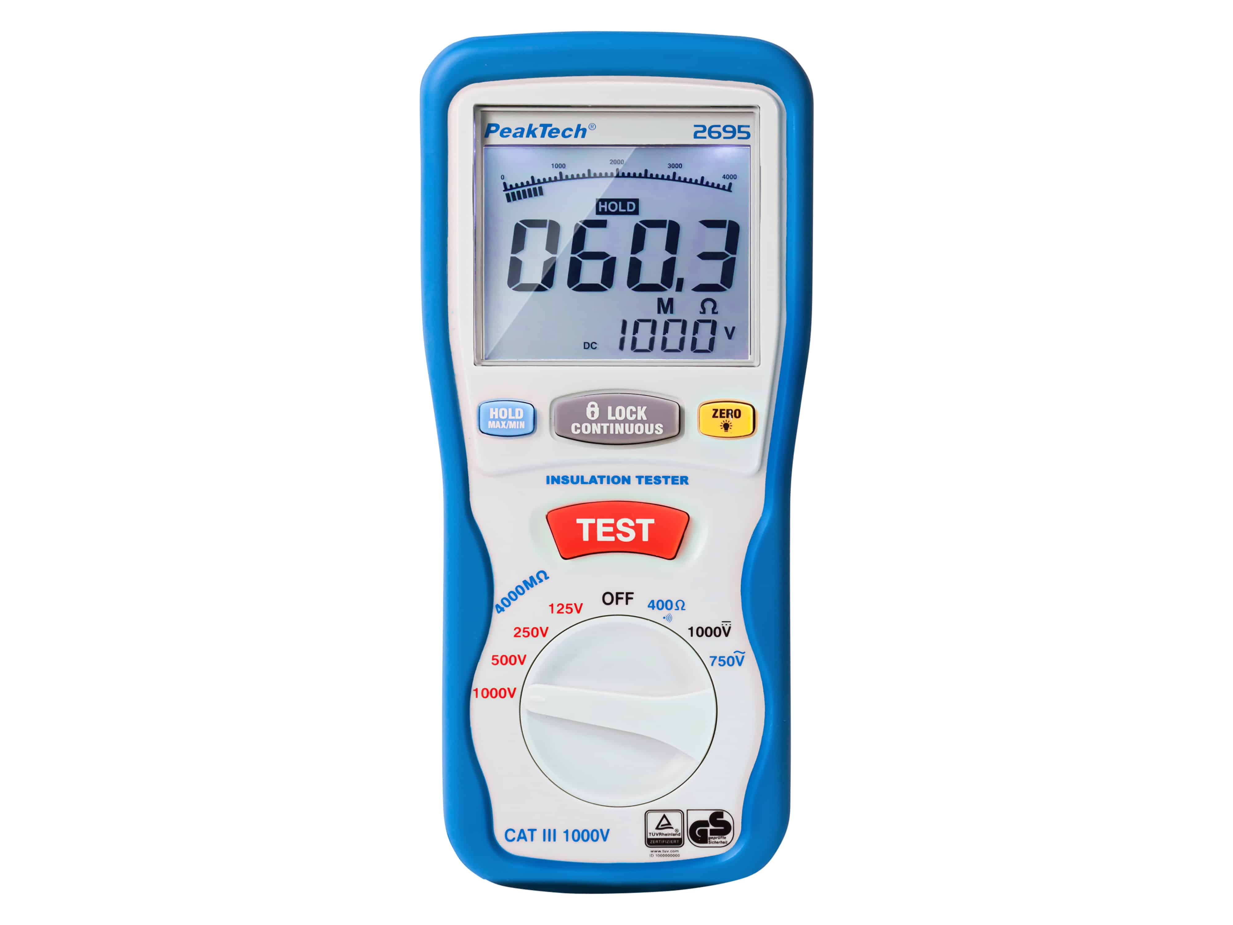 PEAKTECH Isolationsmessgerät, P 2695 PEAKTECH Isolationsmessgerät, P 2695