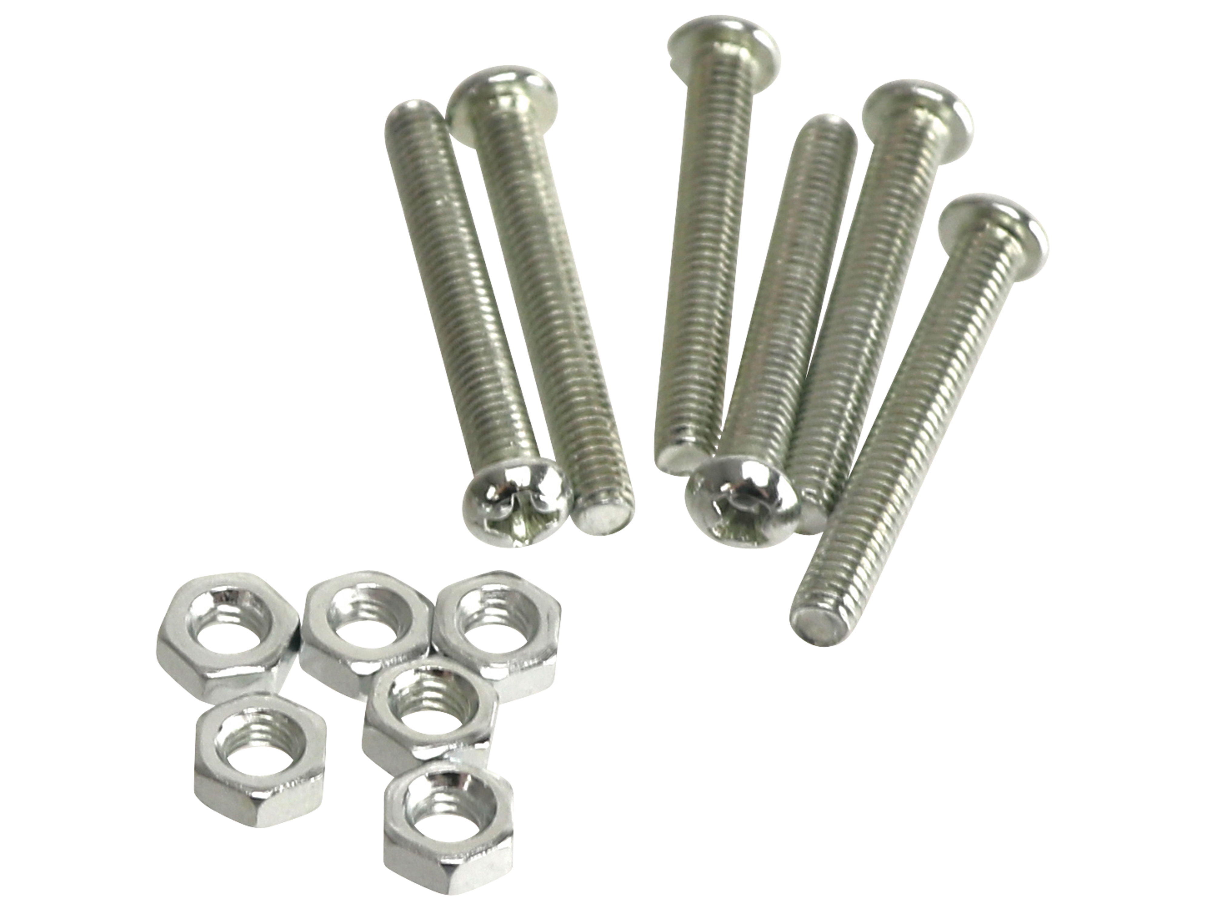 MASTERPROOF, Gewindeschrauben Set, M4x30, 6 Stück MASTERPROOF, Gewindeschrauben Set, M4x30, 6 Stück