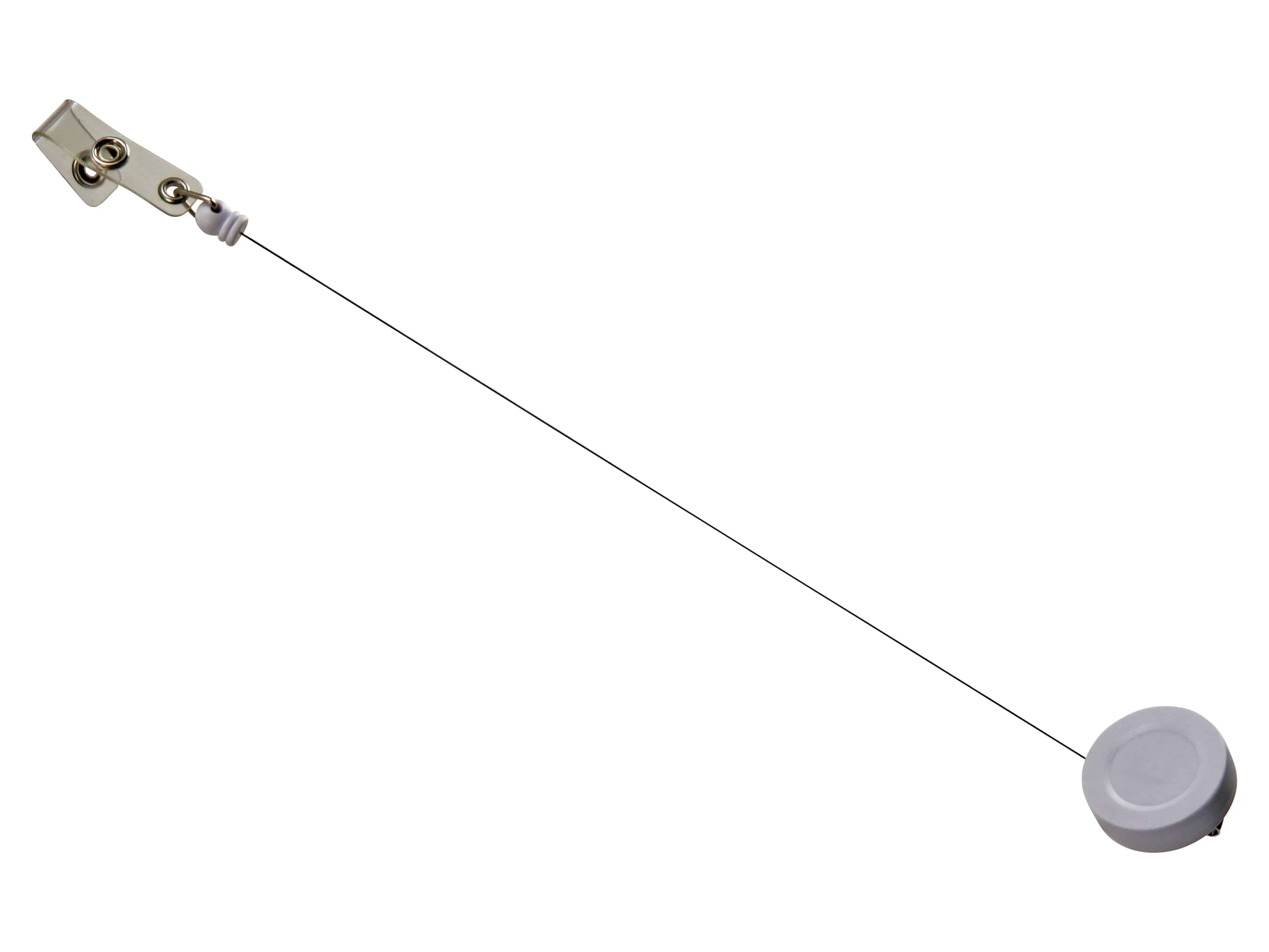 Kartenhalter JoJo, weiß, mit Gürtelclip