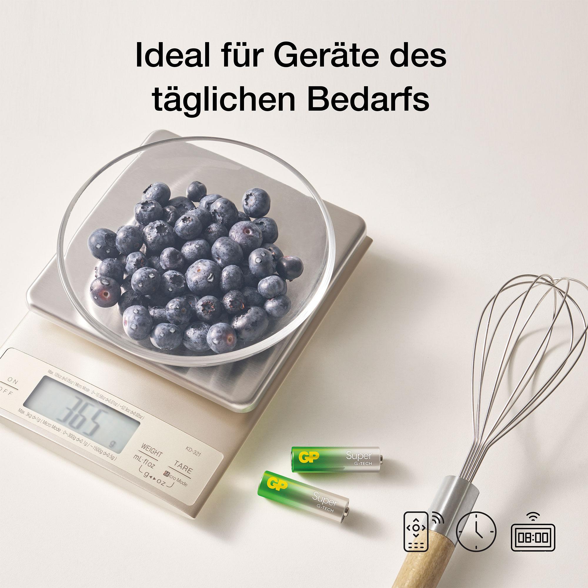 GP Micro-Batterie AAA SUPER Alkaline 40 Stück