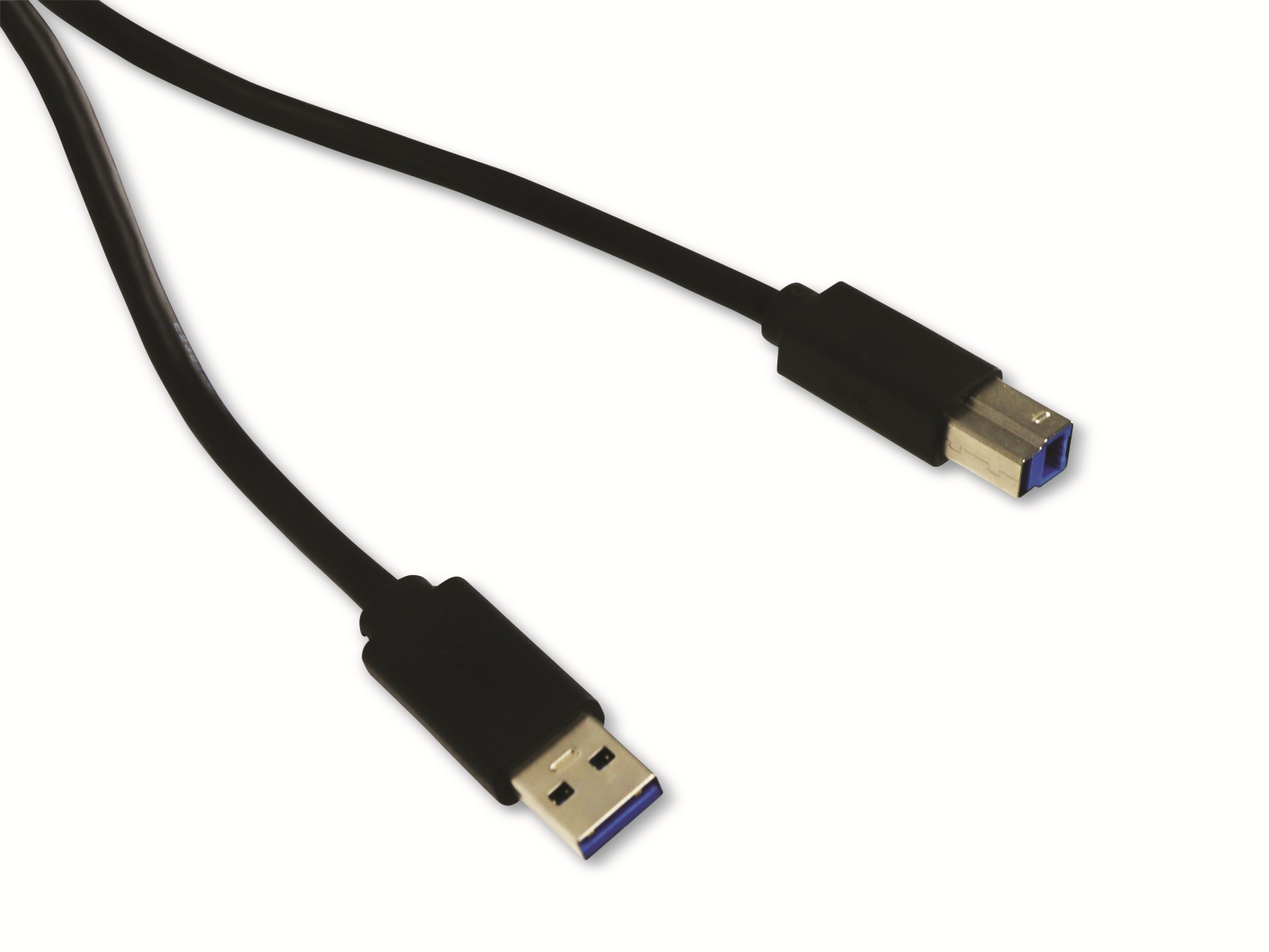 USB 3.0, Kabel, USB-A/USB-B, 1,7 m, schwarz