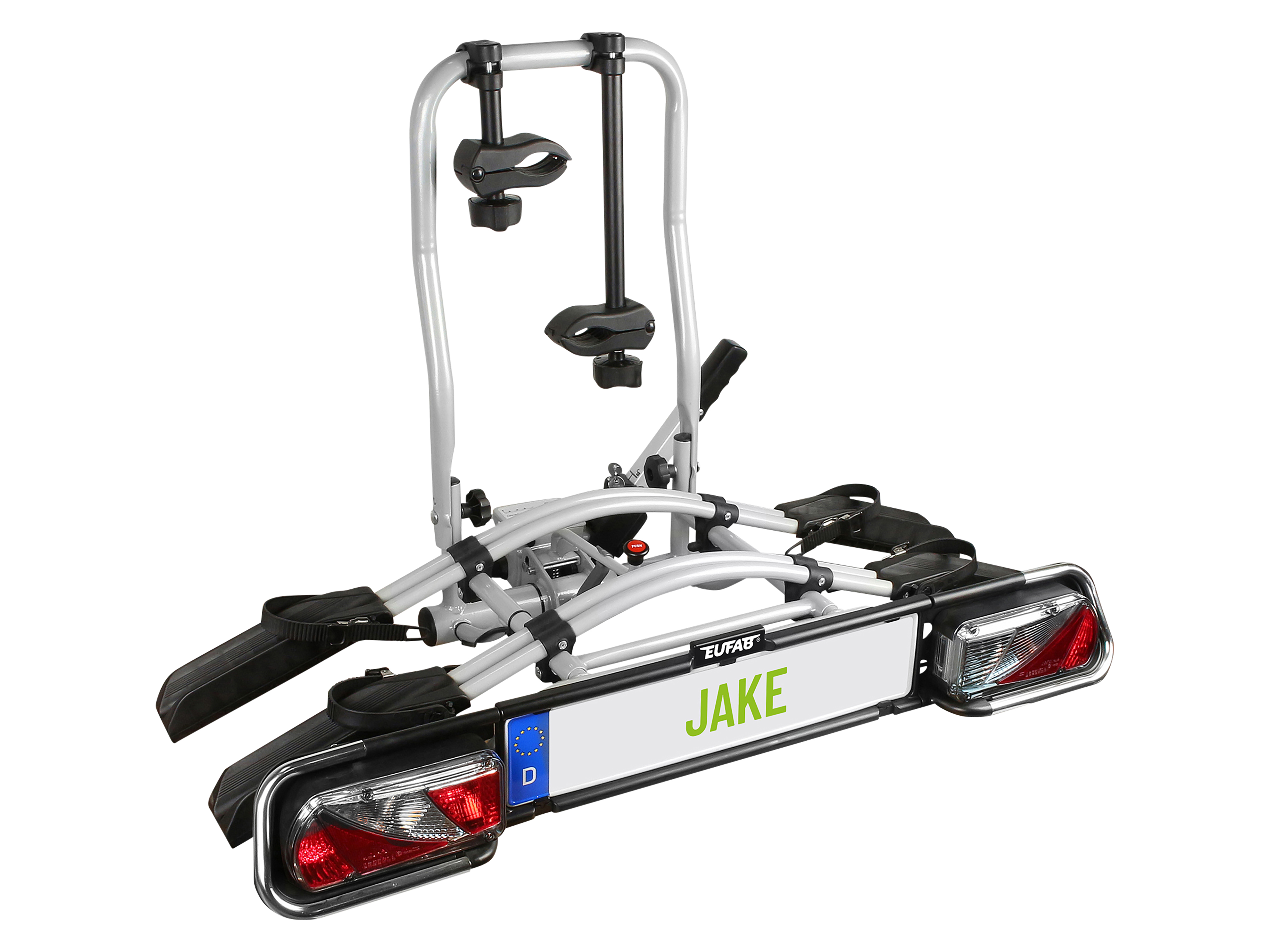 EUFAB Fahrradträger JAKE, 11510, für 2 Fahrräder