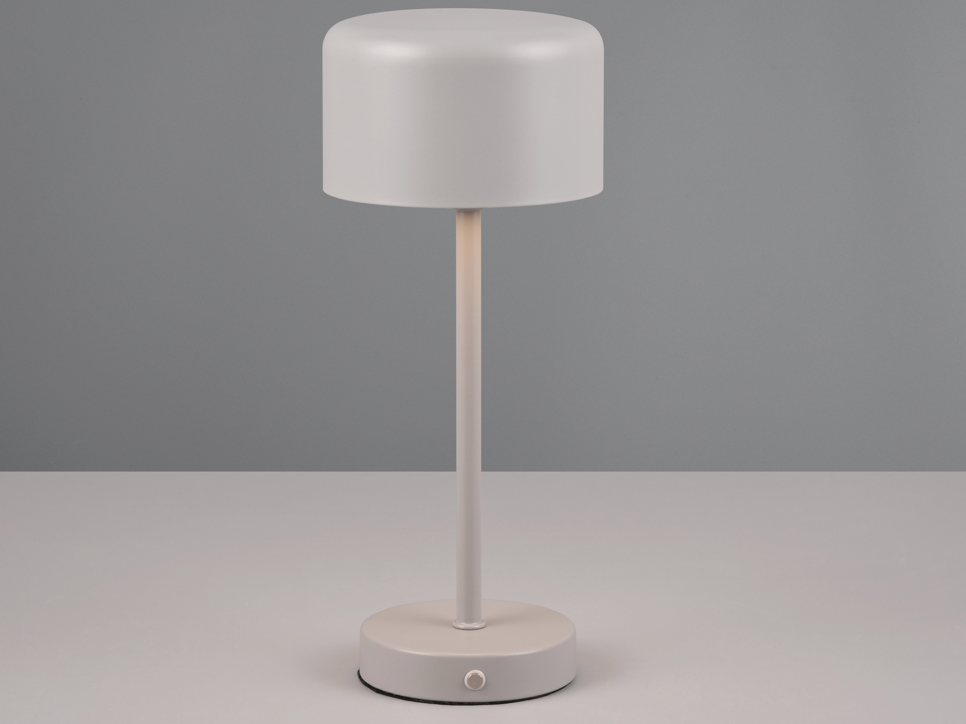REALITY LED-Akku-Tischleuchte Jeff R59151177 grau, 1,5 W, 120 lm, 3000 K