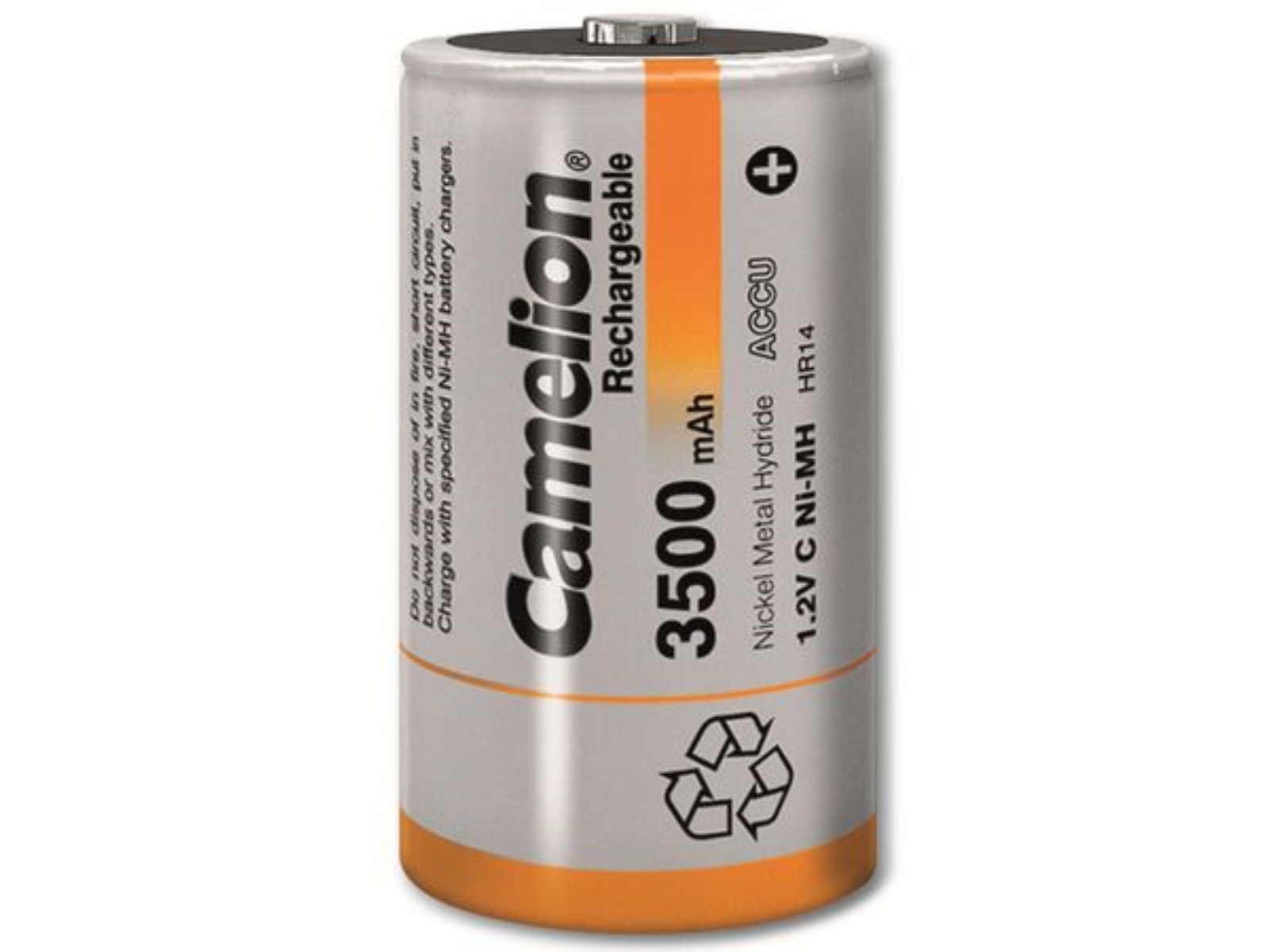 CAMELION NiMH-Baby-Akku 3500 mAh, 2 Stück CAMELION NiMH-Baby-Akku 3500 mAh, 2 Stück