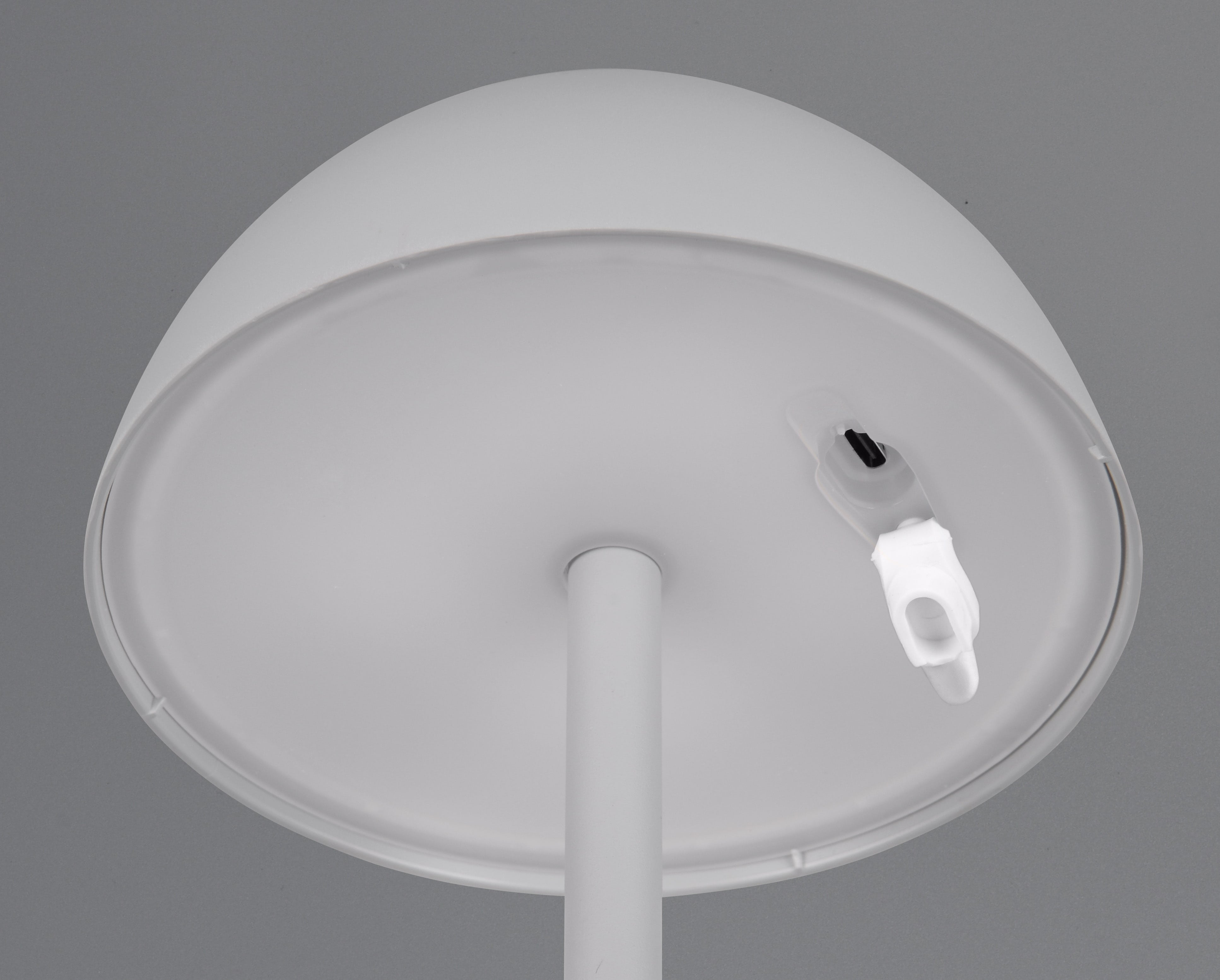 REALITY LED-Akku-Tischleuchte Ricardo R54106177 grau, IP54, 1,7 W, 240 lm, 3000 K REALITY LED-Akku-Tischleuchte Ricardo R54106177 grau, IP54, 1,7 W, 240 lm, 3000 K