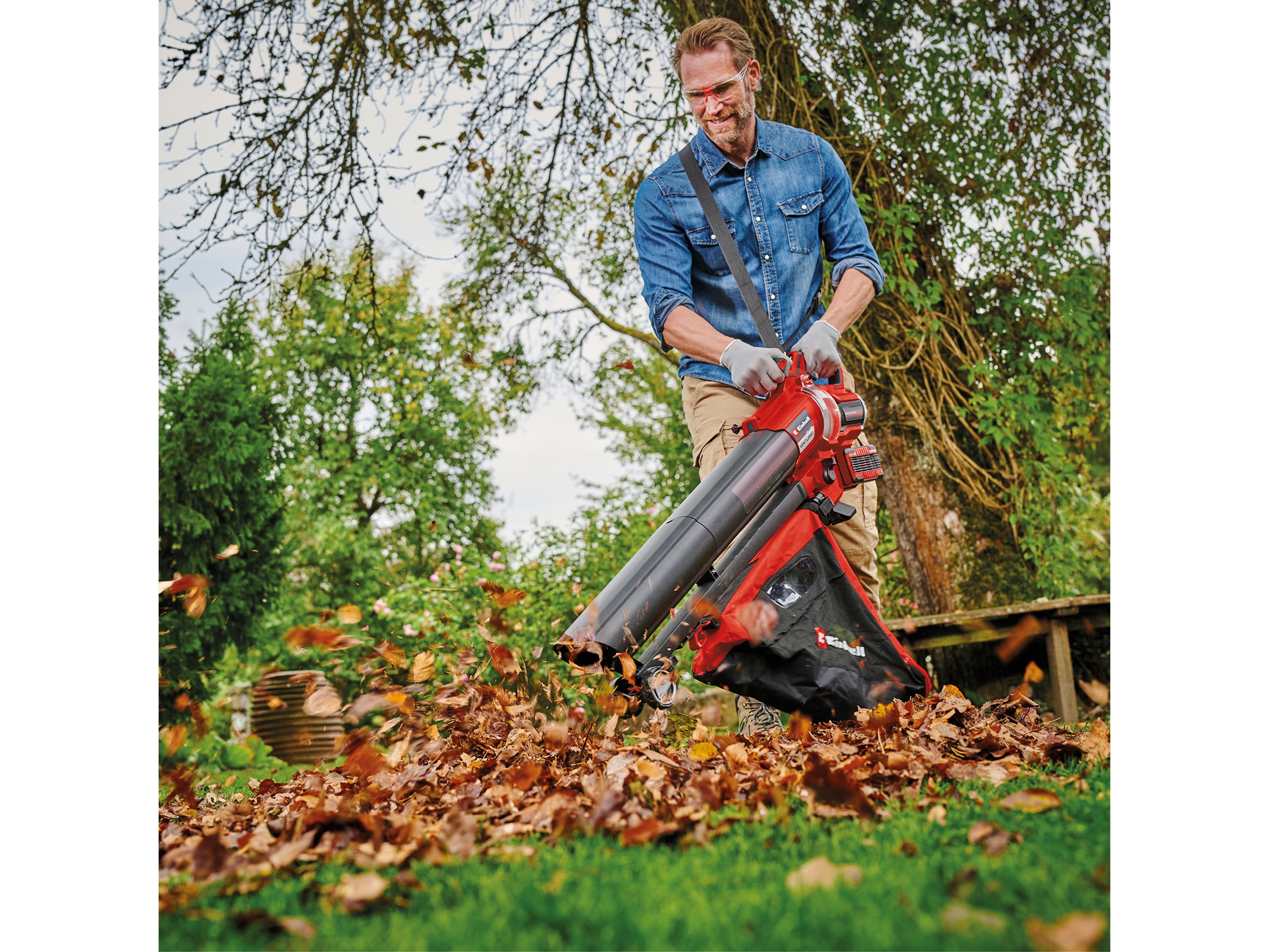 EINHELL PROFESSIONAL Akku-Laubbläser VENTURRO 36/240, Solo